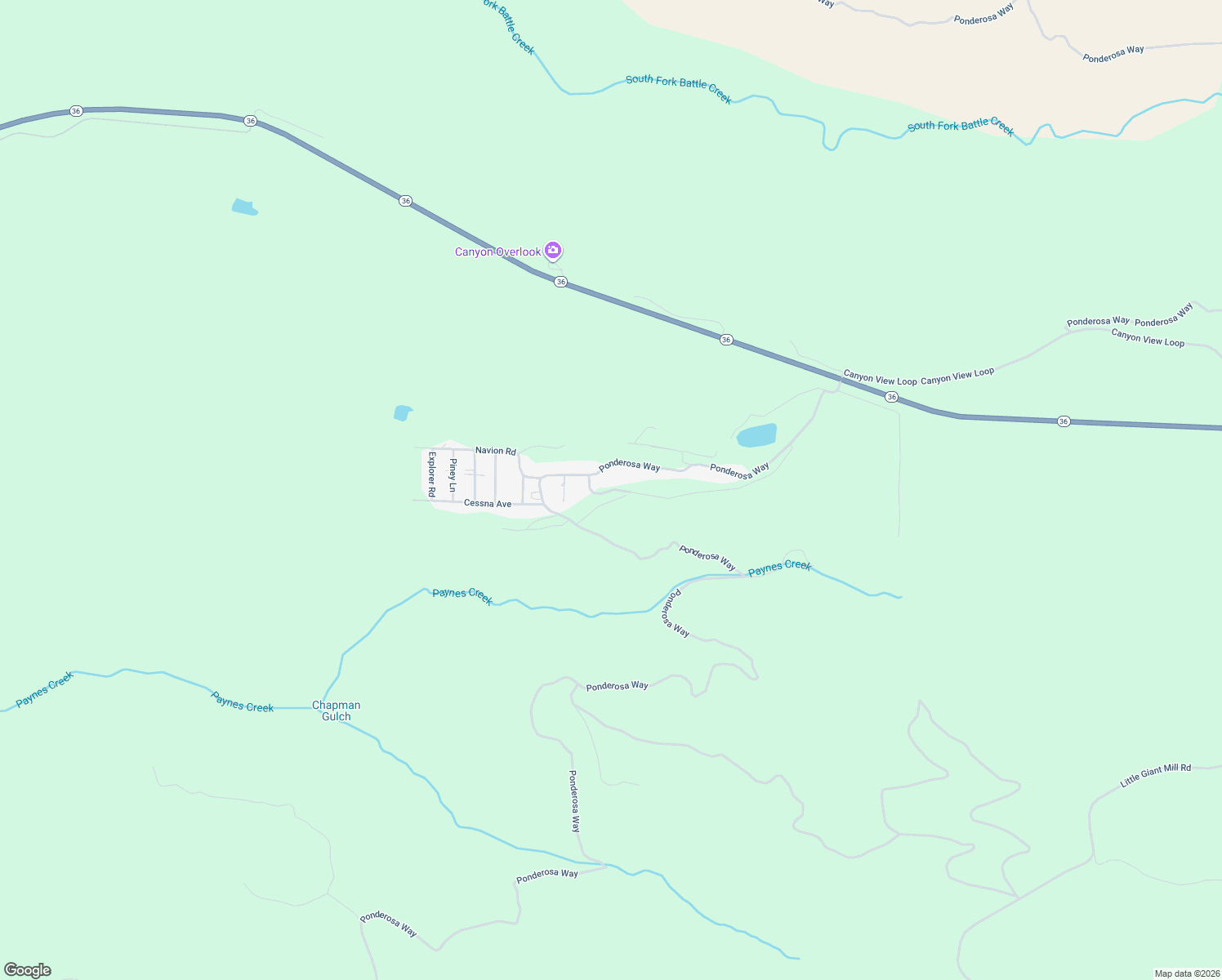 map of restaurants, bars, coffee shops, grocery stores, and more near 33671 Vanguard Avenue in Paynes Creek