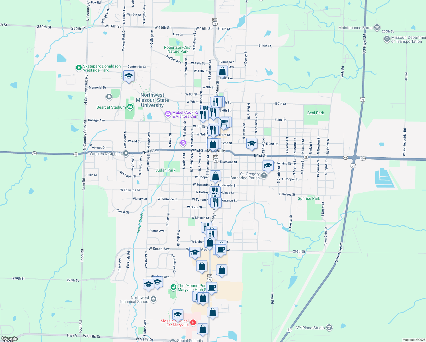 302 South Main Street, Maryville MO Walk Score