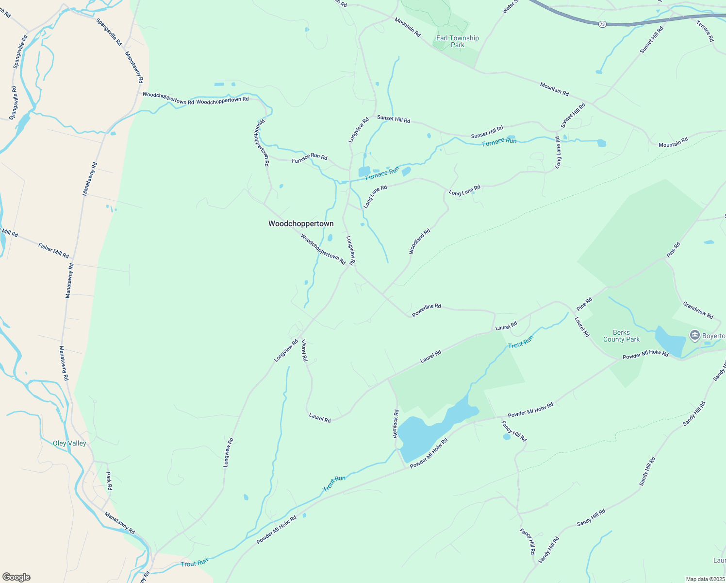 map of restaurants, bars, coffee shops, grocery stores, and more near 24 Powerline Rd in Boyertown