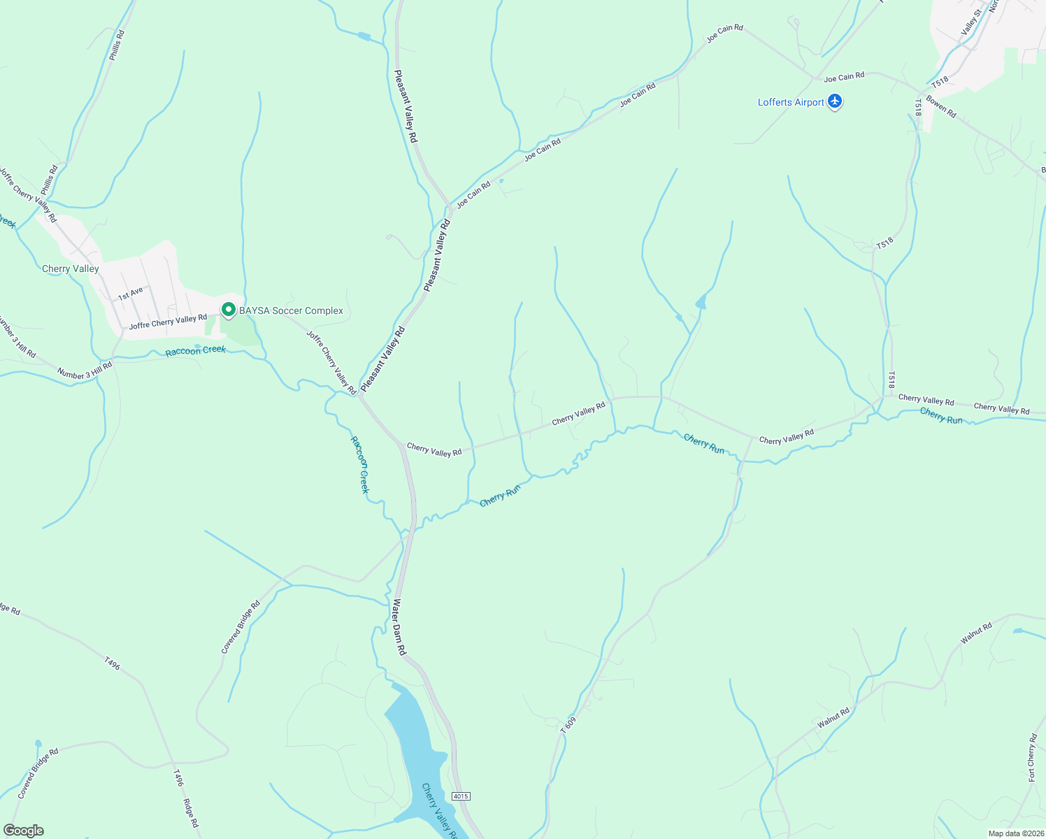 map of restaurants, bars, coffee shops, grocery stores, and more near 220 Cherry Valley Road in McDonald