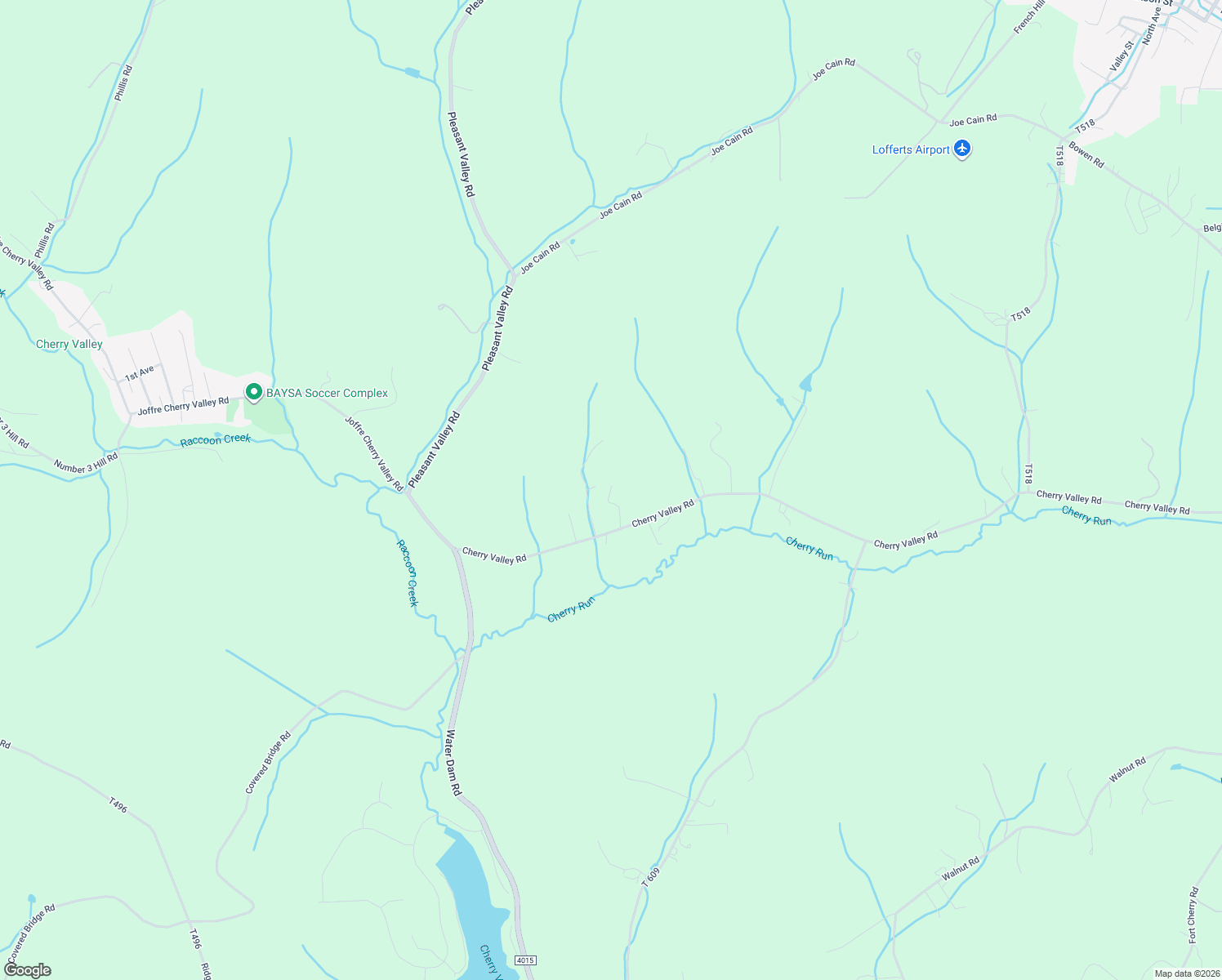 map of restaurants, bars, coffee shops, grocery stores, and more near 220 Cherry Valley Road in McDonald