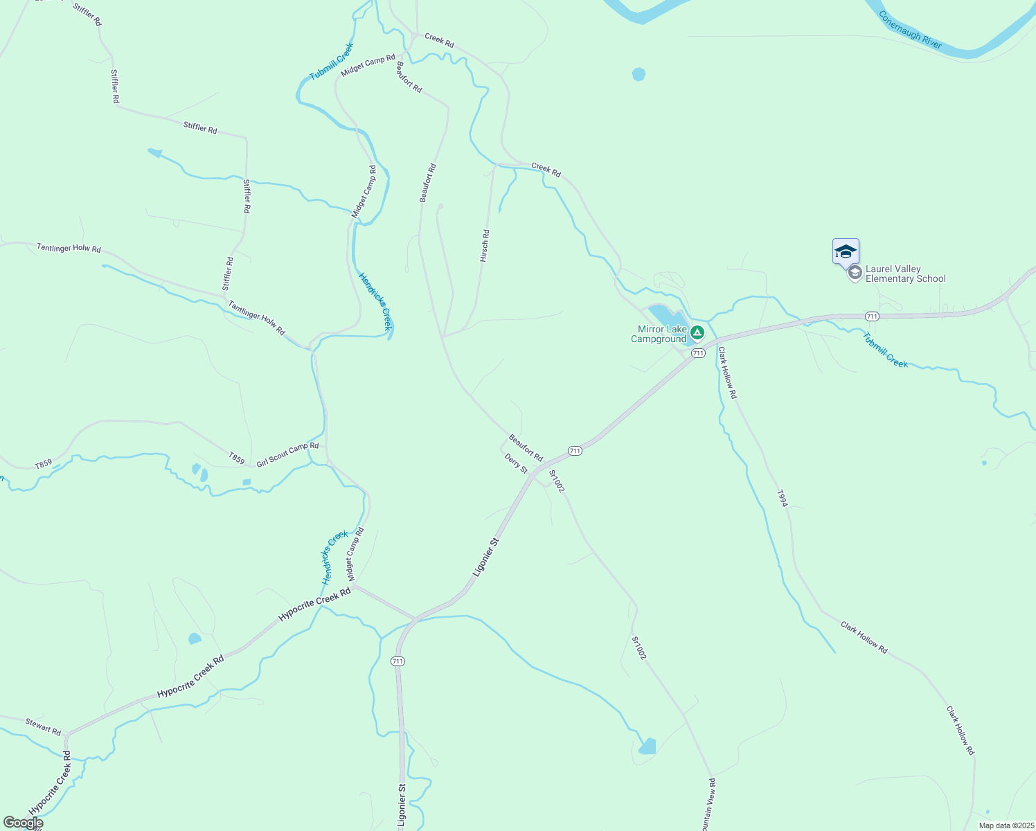 126 Beaufort Road, New Florence PA Walk Score