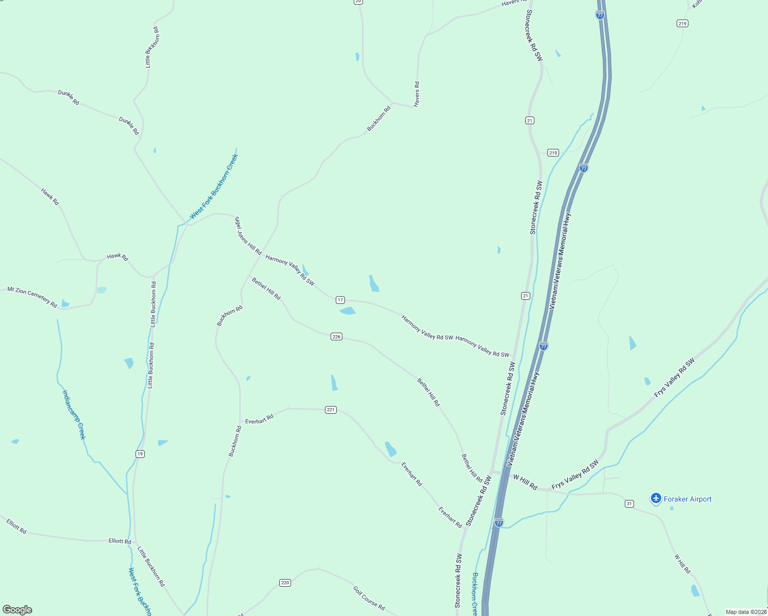 map of restaurants, bars, coffee shops, grocery stores, and more near County Highway 17 in Tuscarawas County