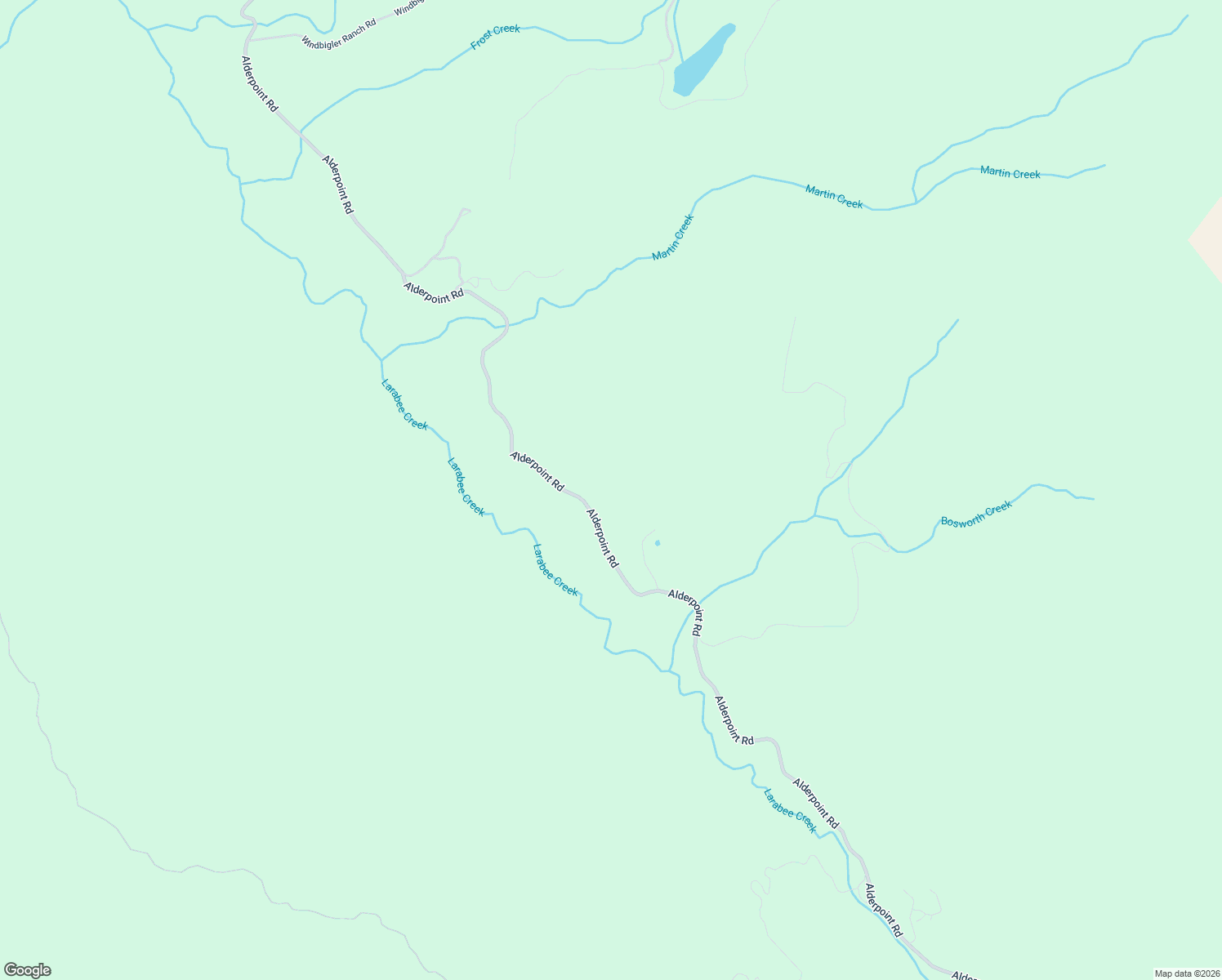map of restaurants, bars, coffee shops, grocery stores, and more near 36776 Alderpoint Road in Blocksburg