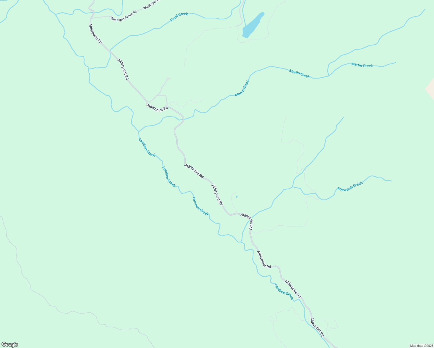 map of restaurants, bars, coffee shops, grocery stores, and more near 36776 Alderpoint Road in Blocksburg