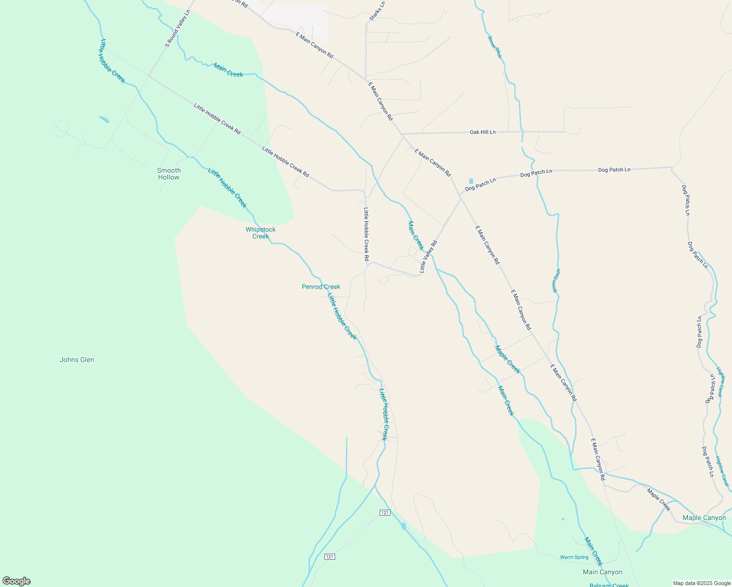 map of restaurants, bars, coffee shops, grocery stores, and more near South Rose Hill Road in Wasatch County