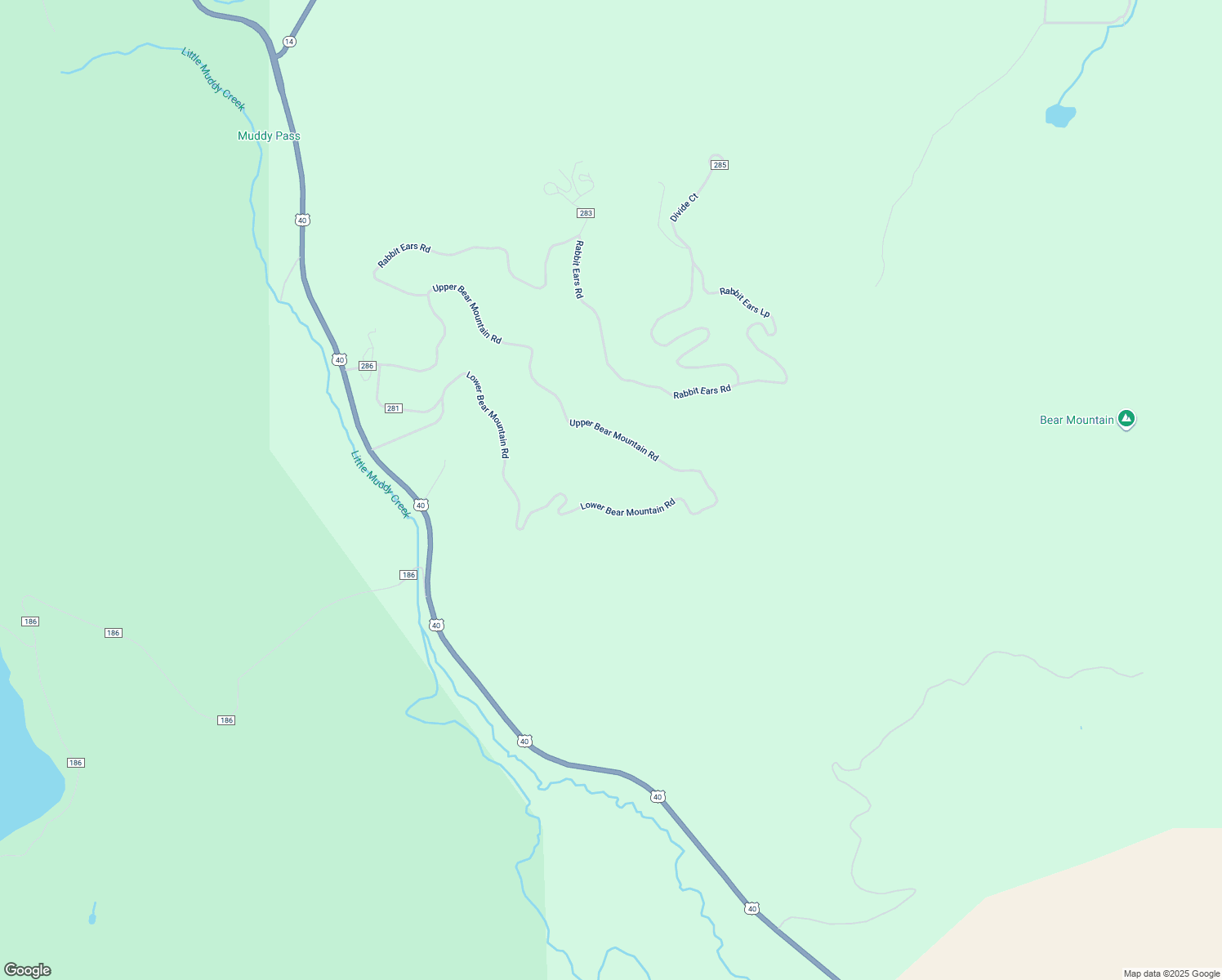 map of restaurants, bars, coffee shops, grocery stores, and more near 725 County Road 286 in Kremmling