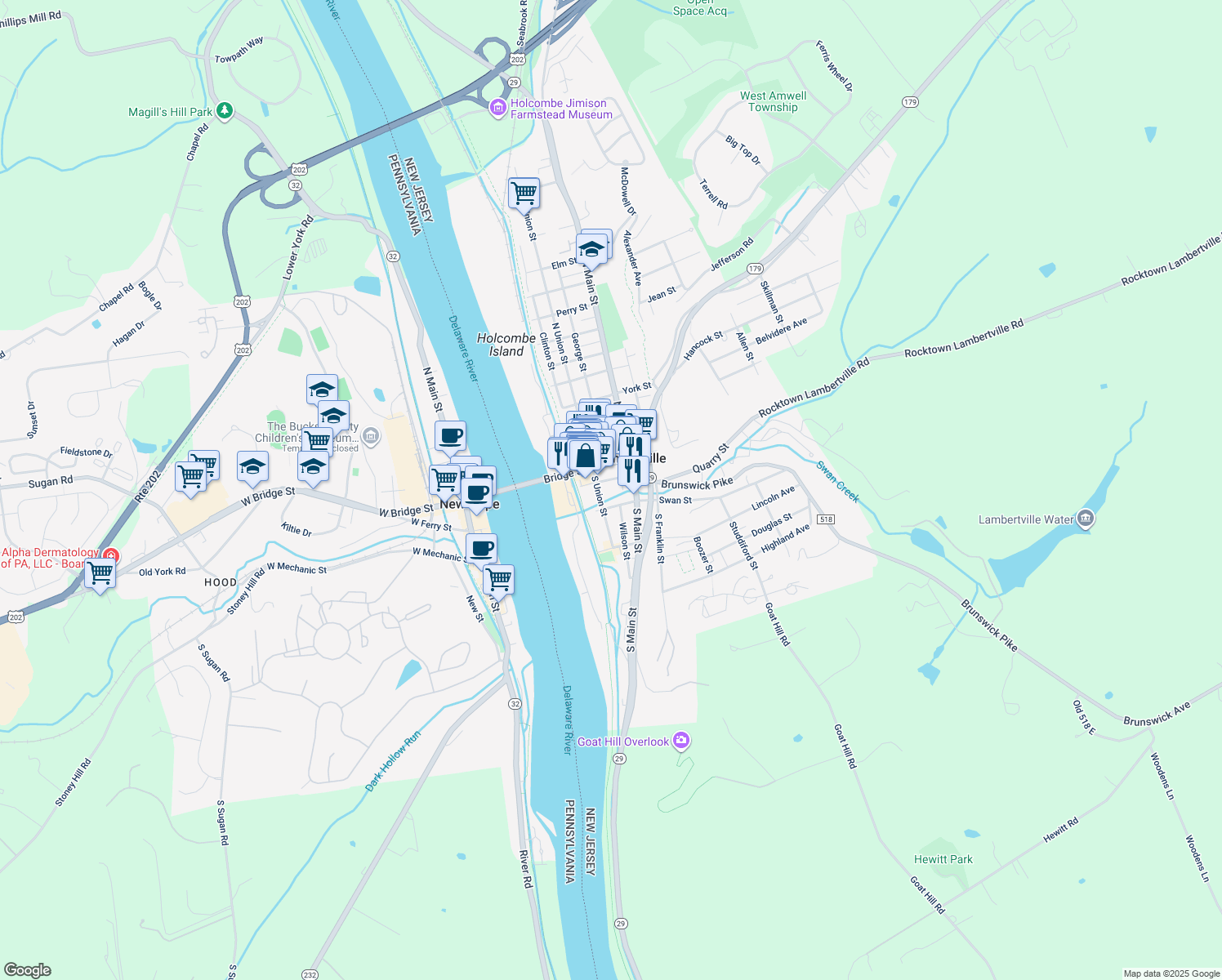 39 Ferry Street, Lambertville NJ Walk Score