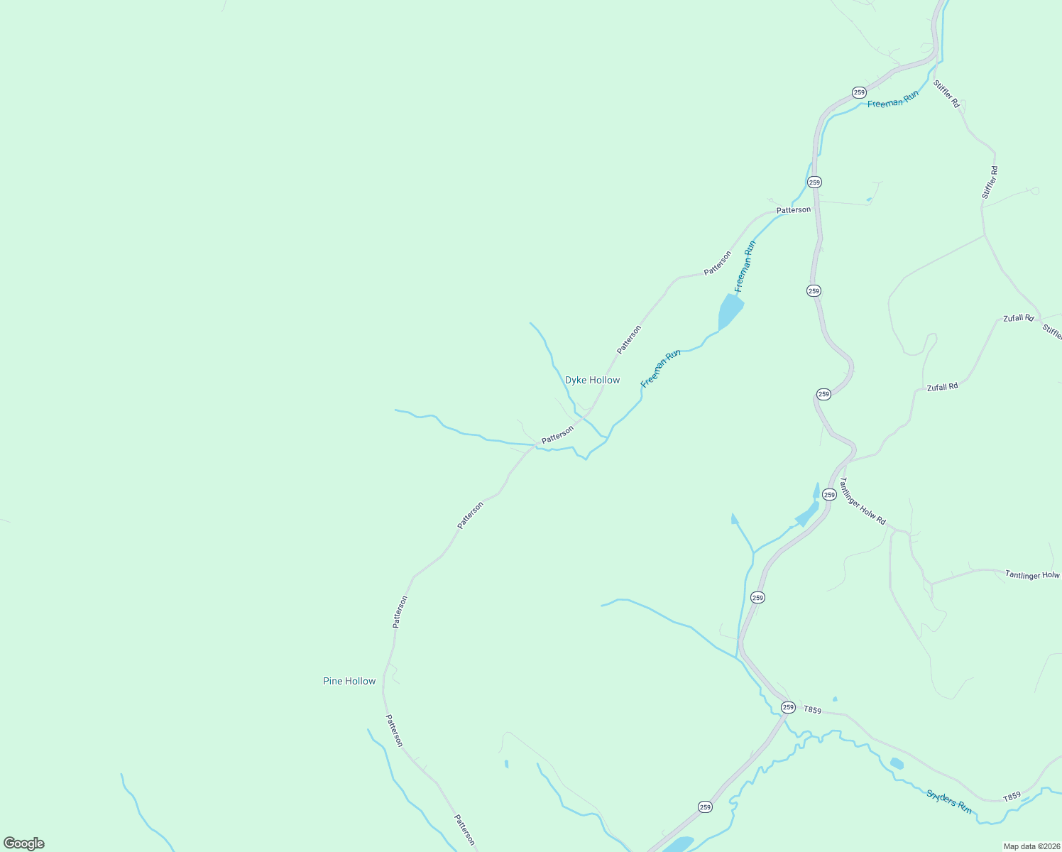 map of restaurants, bars, coffee shops, grocery stores, and more near 479 Patterson in Bolivar