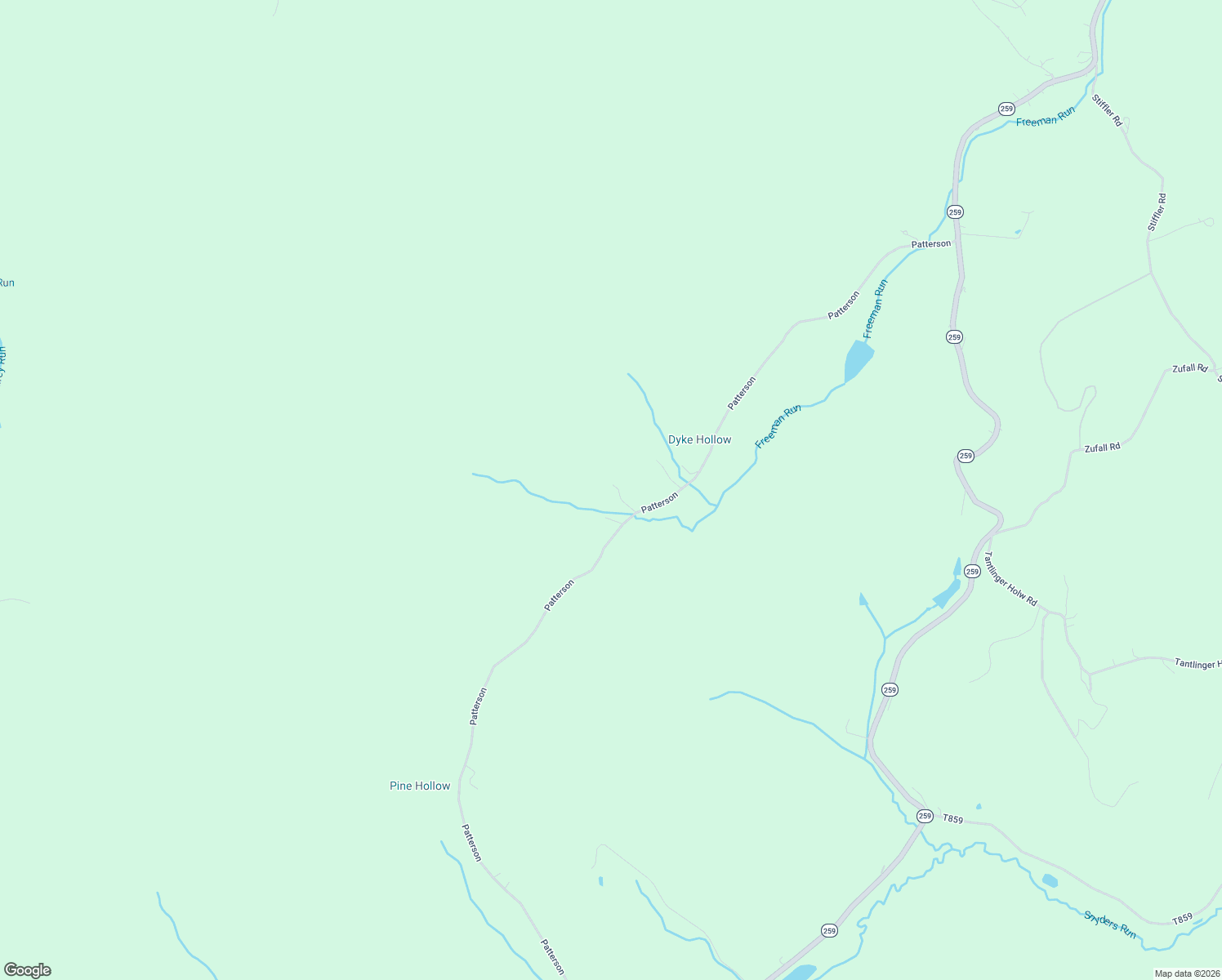 map of restaurants, bars, coffee shops, grocery stores, and more near 479 Patterson in Bolivar