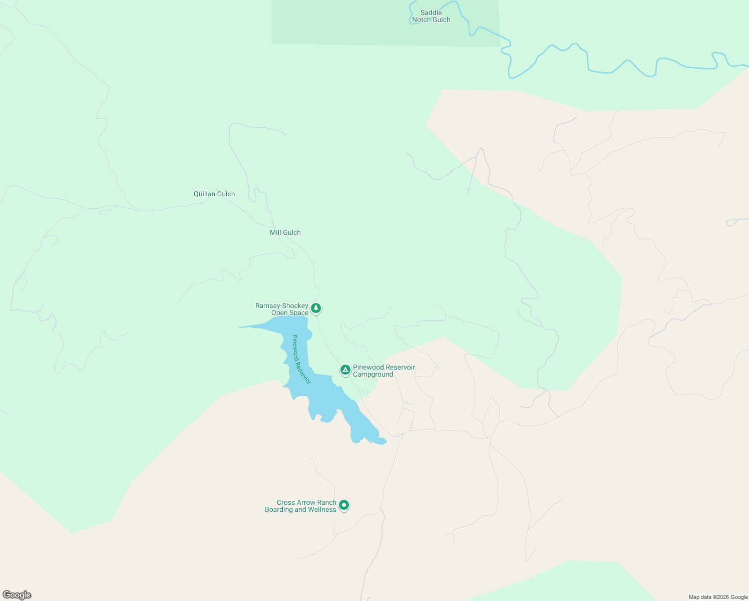 map of restaurants, bars, coffee shops, grocery stores, and more near 451 Newell Drive in Loveland