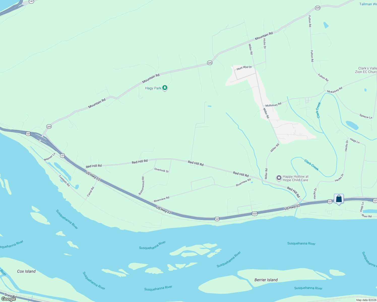 map of restaurants, bars, coffee shops, grocery stores, and more near 1370 La Carr Ln in Dauphin