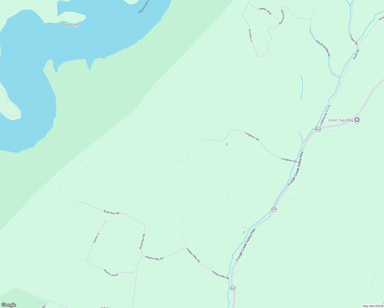map of restaurants, bars, coffee shops, grocery stores, and more near 7431 Longhorn Road in Huntingdon