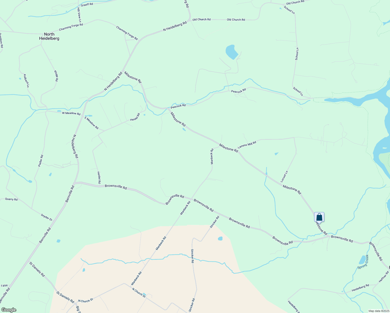 map of restaurants, bars, coffee shops, grocery stores, and more near 640 Manbeck Road in Robesonia