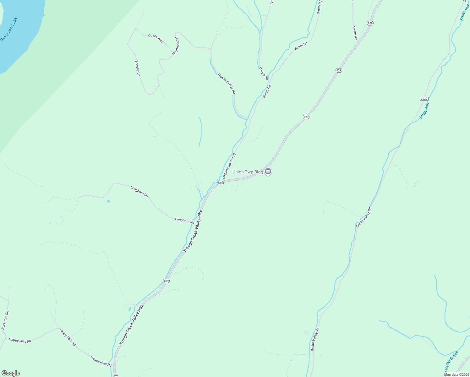 map of restaurants, bars, coffee shops, grocery stores, and more near 14237 Trough Creek Valley Pike in Huntingdon