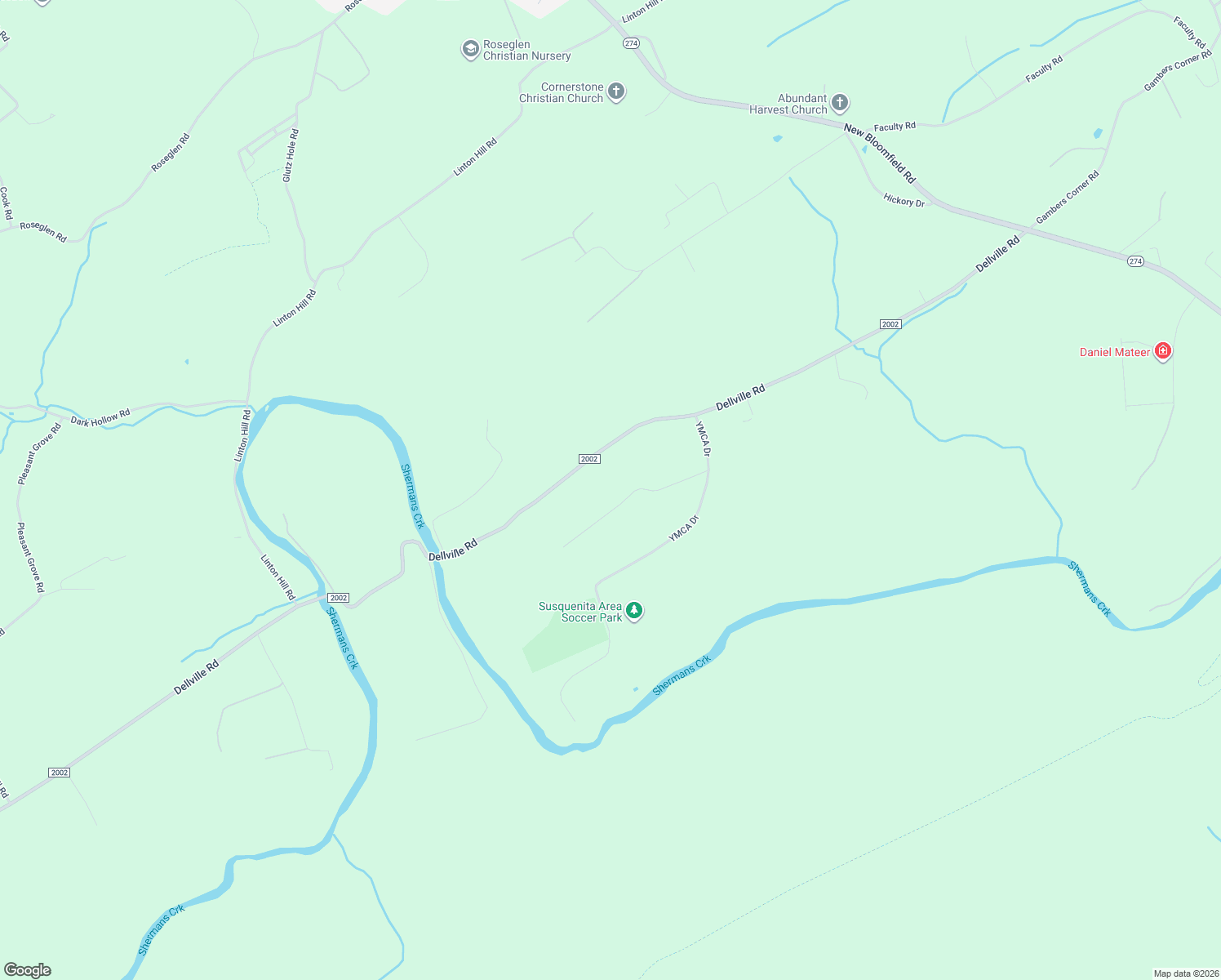 map of restaurants, bars, coffee shops, grocery stores, and more near 108 Barrick Dr in Duncannon