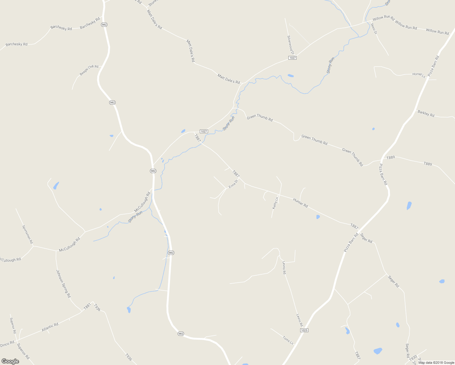 map of restaurants, bars, coffee shops, grocery stores, and more near 236 Erma Drive in Blairsville