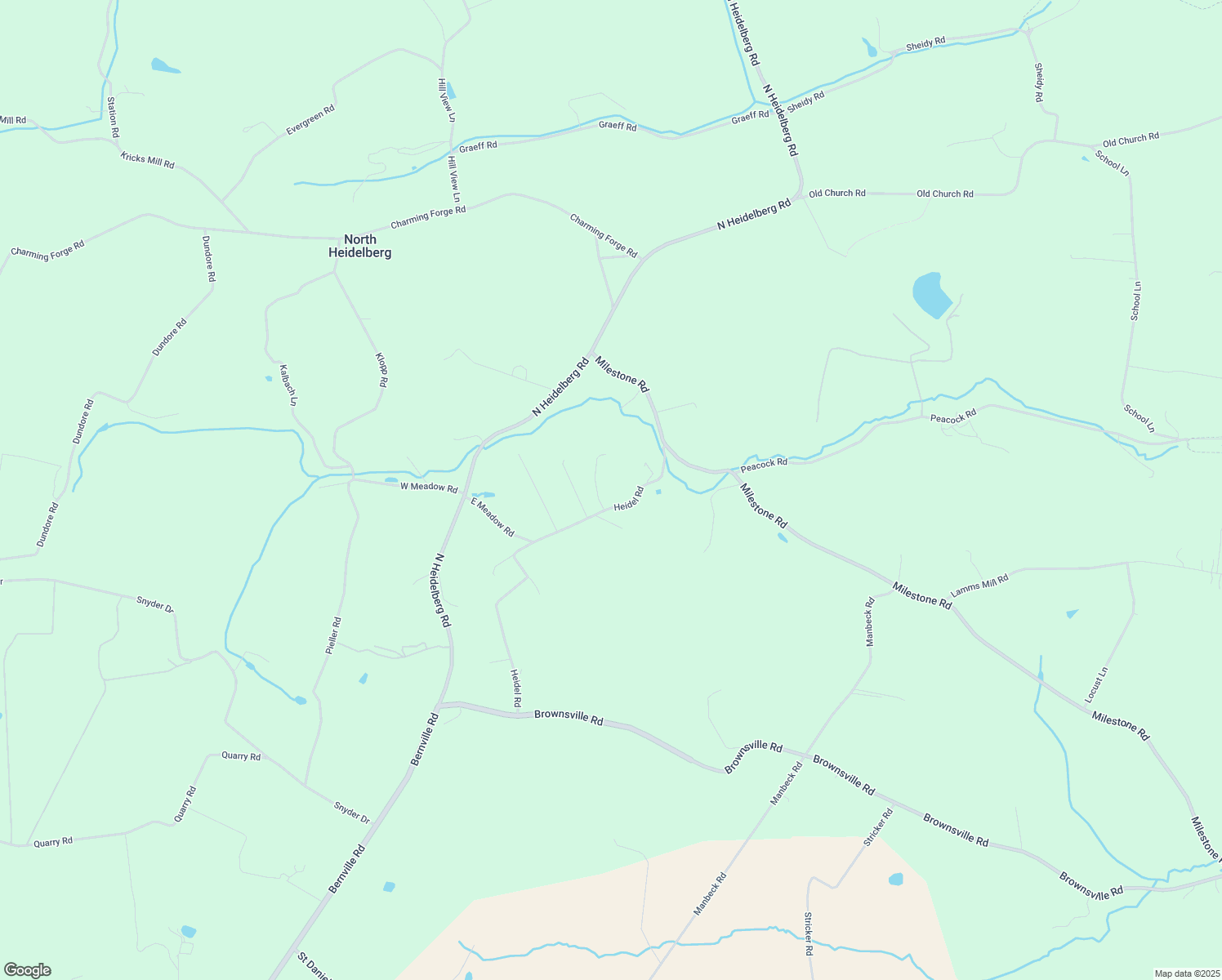 map of restaurants, bars, coffee shops, grocery stores, and more near 172 Heidel Rd in Robesonia