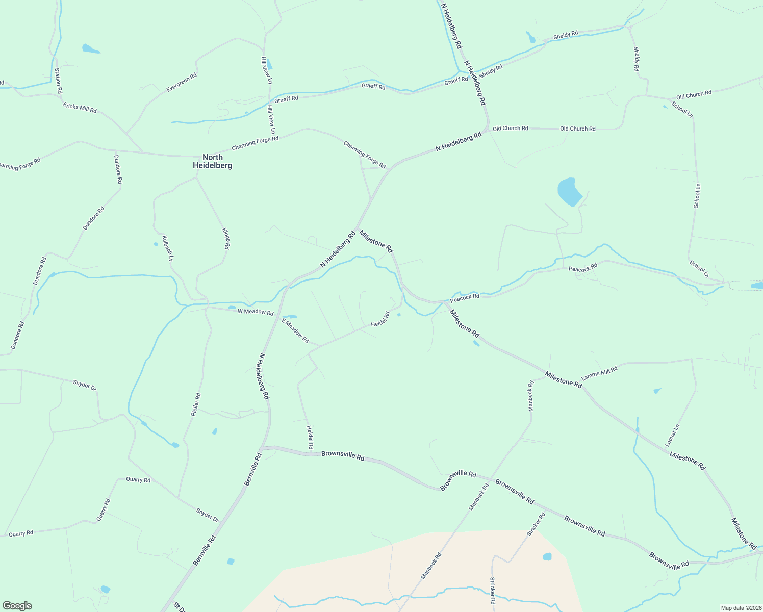 map of restaurants, bars, coffee shops, grocery stores, and more near 172 Heidel Road in Robesonia