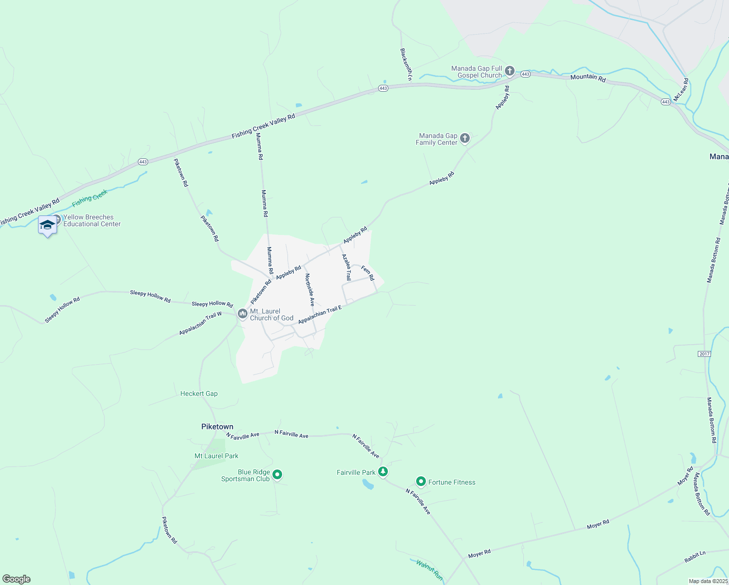 map of restaurants, bars, coffee shops, grocery stores, and more near 7740 Appalachian Trail East in Harrisburg