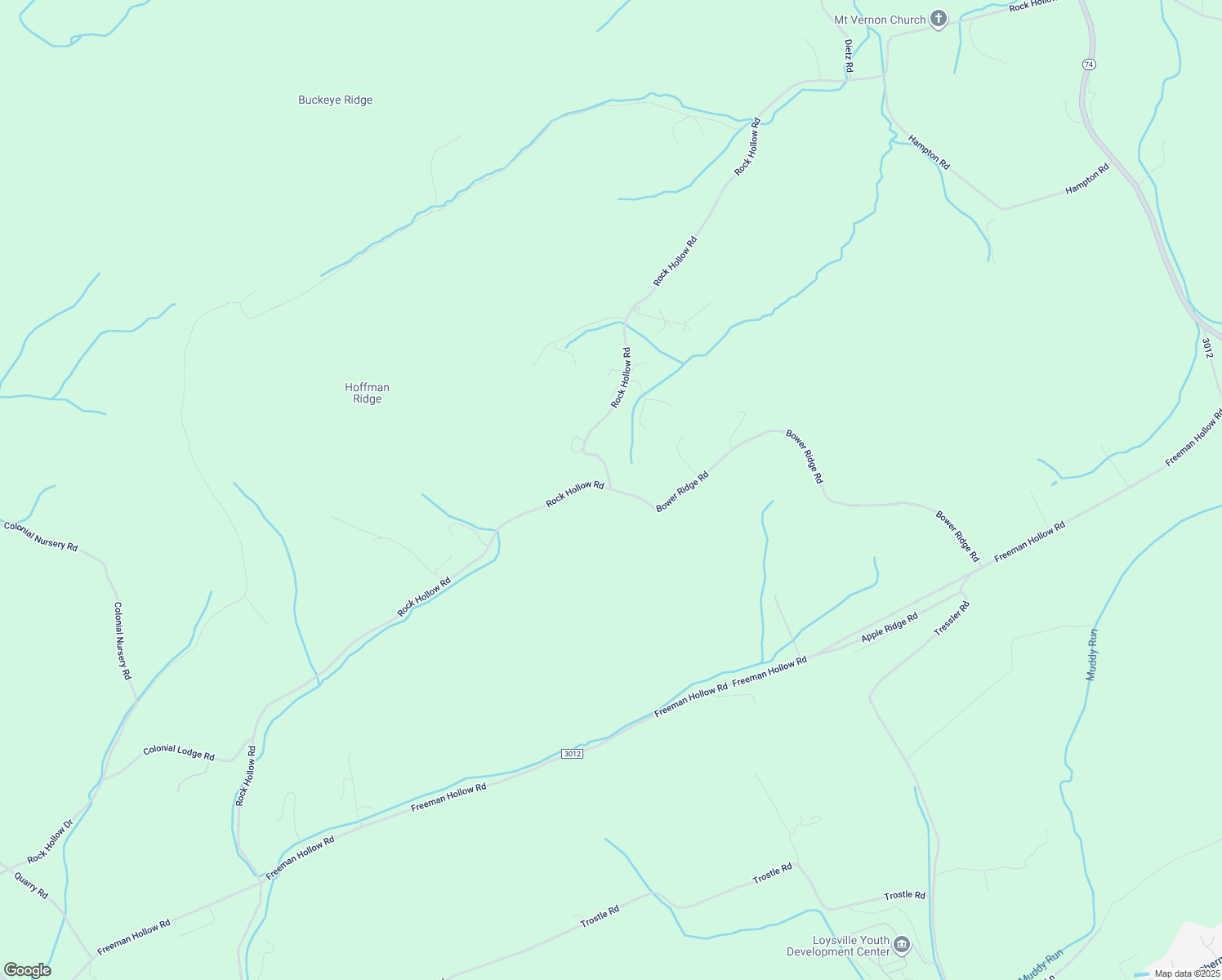 map of restaurants, bars, coffee shops, grocery stores, and more near 2428 Rock Hollow Road in Loysville