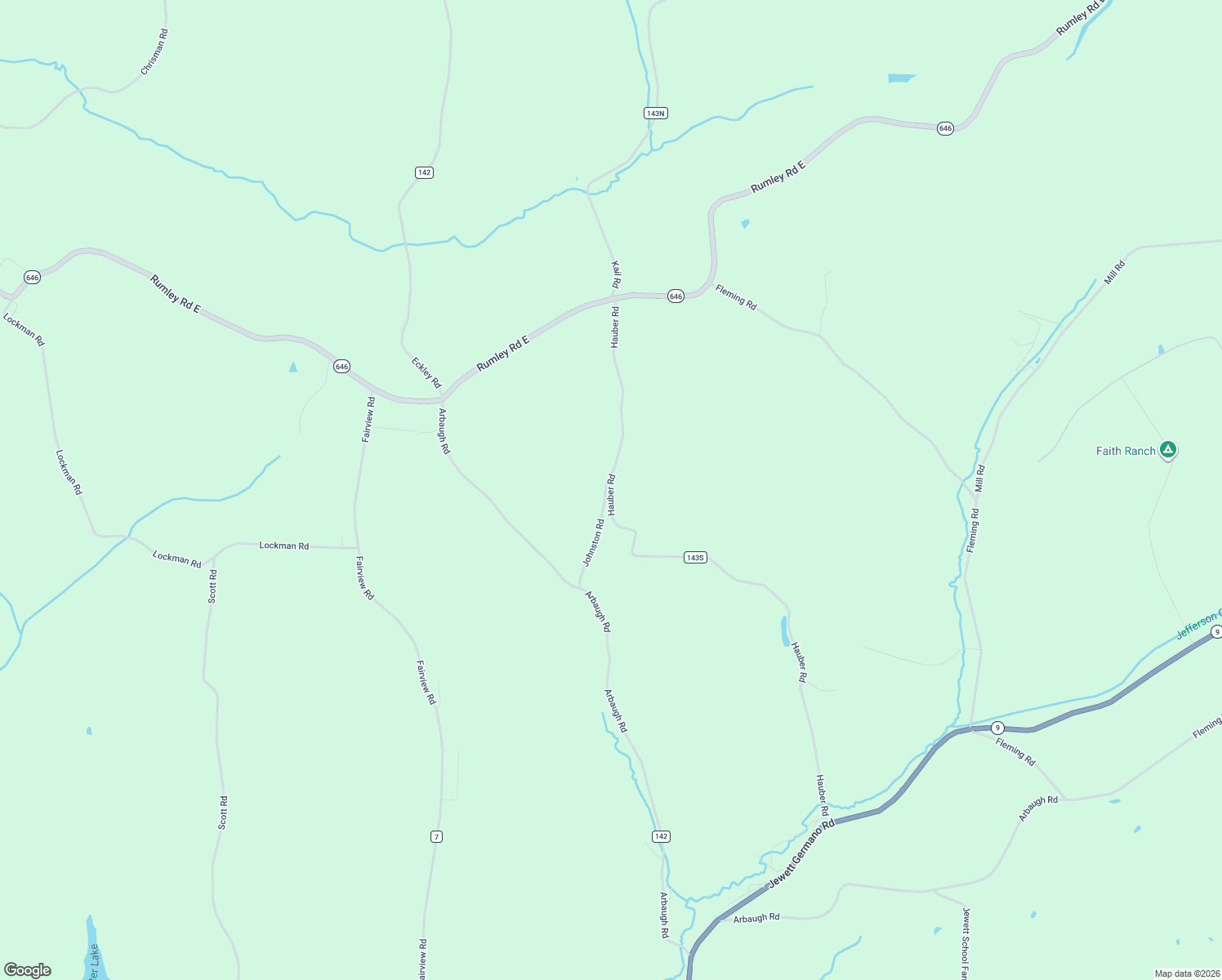 map of restaurants, bars, coffee shops, grocery stores, and more near 89619 Hauber Road in Jewett