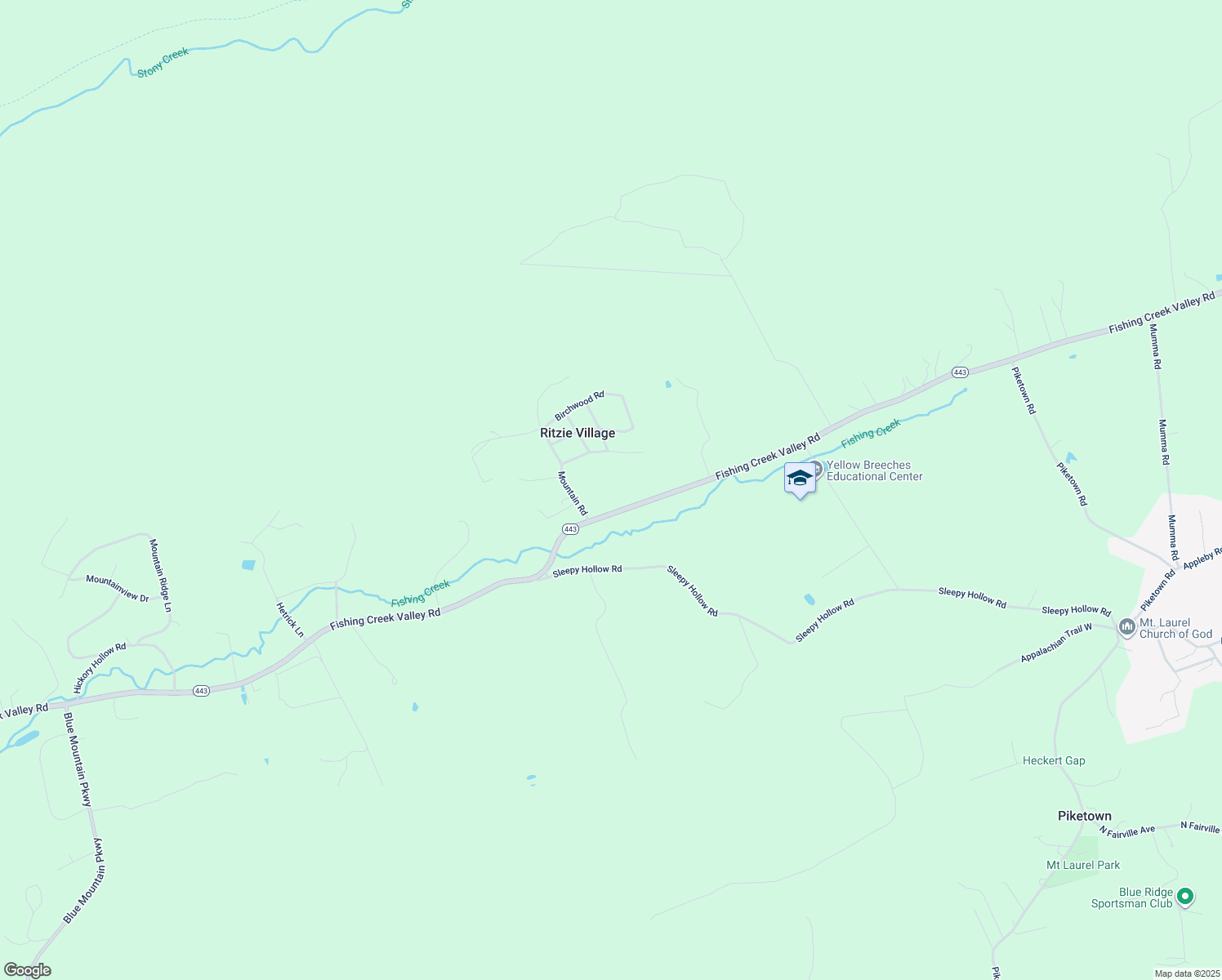 map of restaurants, bars, coffee shops, grocery stores, and more near 7020 Fishing Creek Valley Road in Harrisburg