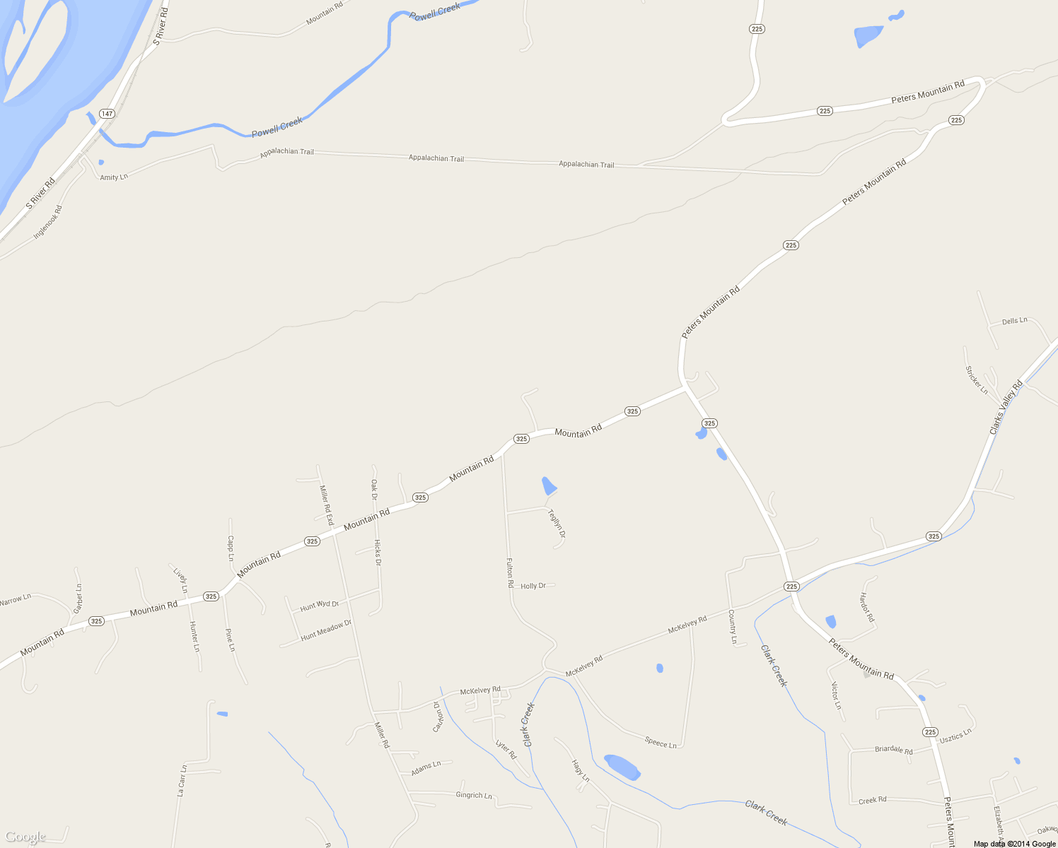 map of restaurants, bars, coffee shops, grocery stores, and more near 1810 Poplar Ridge Lane in Dauphin