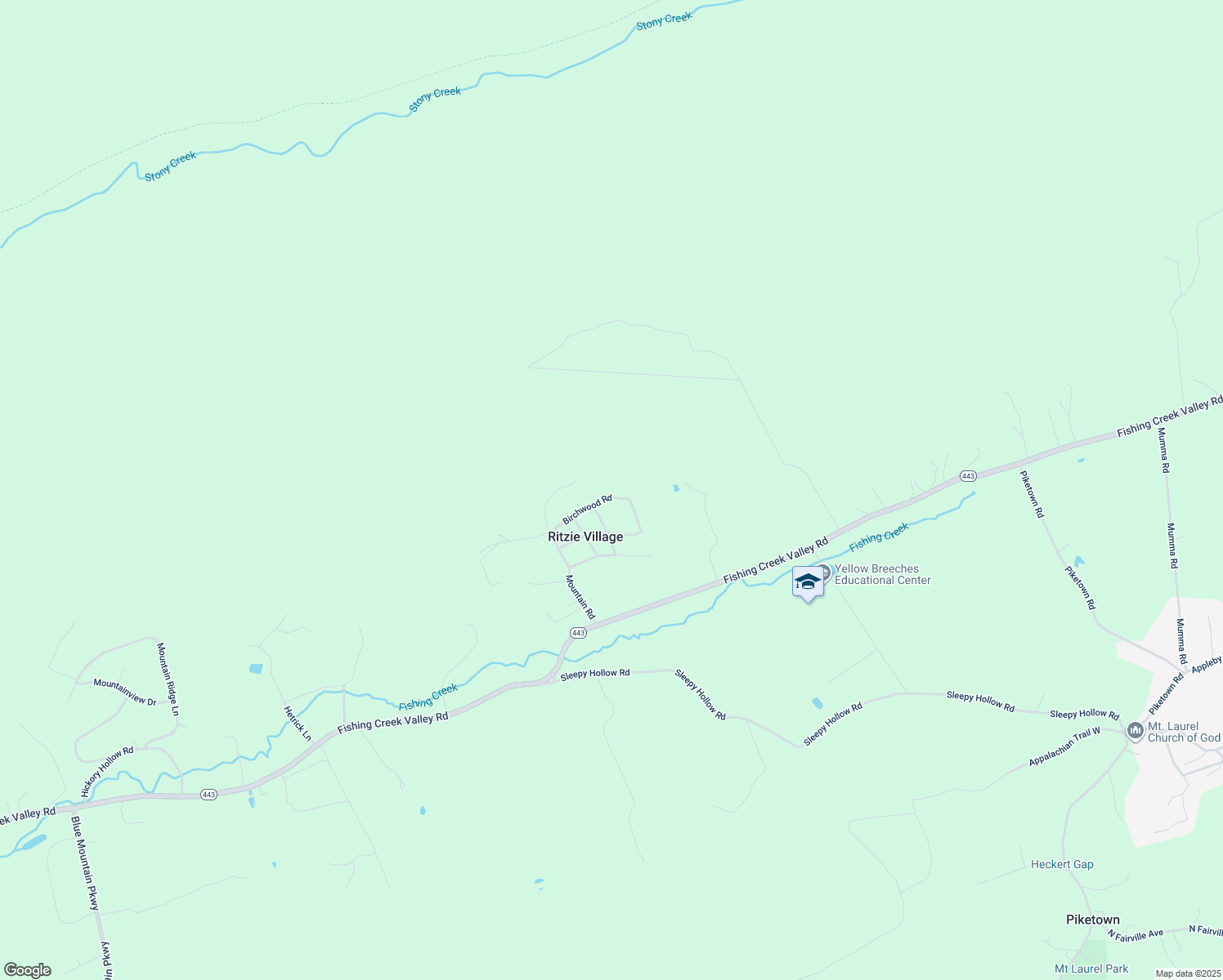 map of restaurants, bars, coffee shops, grocery stores, and more near 7040 Birchwood Rd in Harrisburg