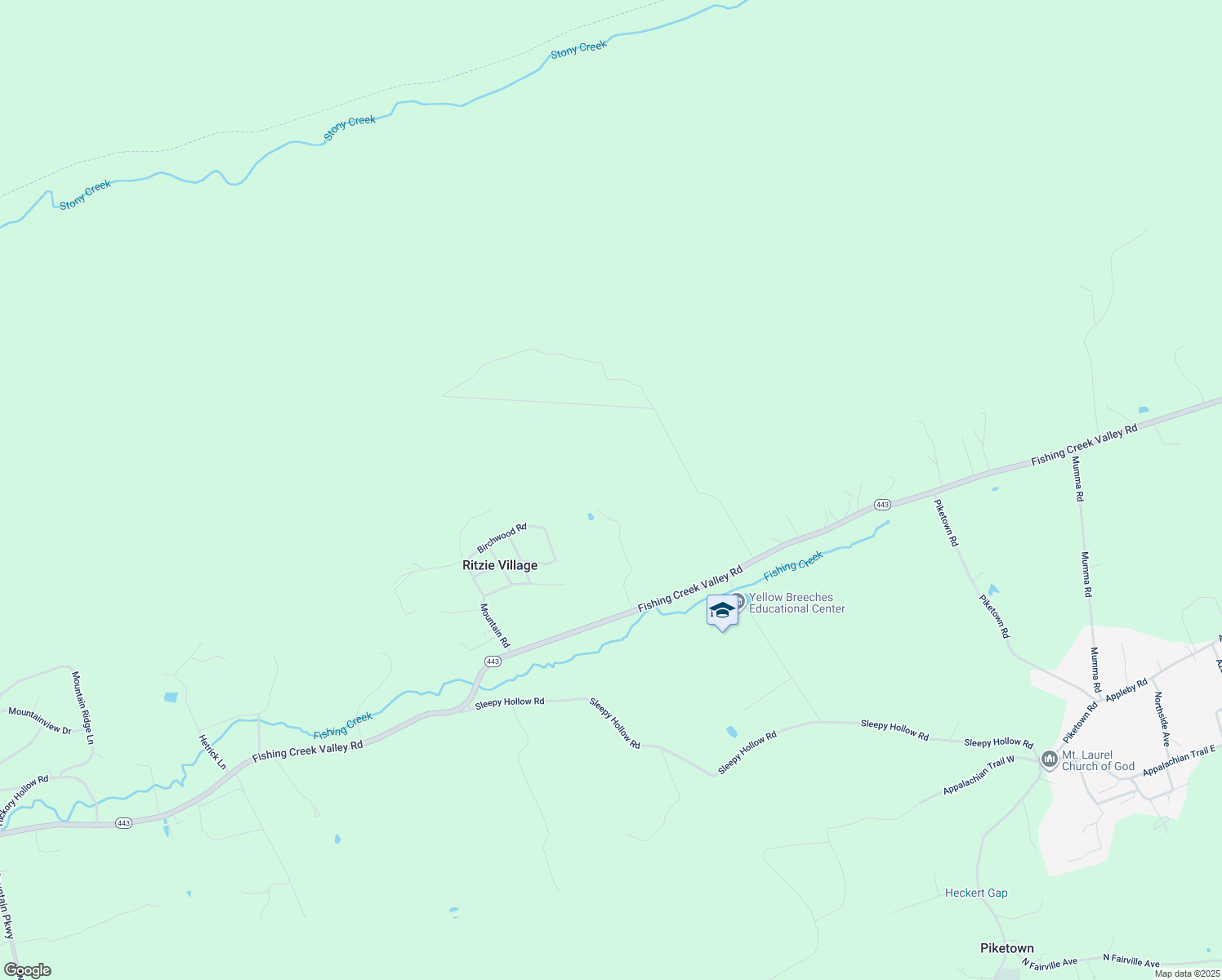 map of restaurants, bars, coffee shops, grocery stores, and more near 7100 Fishing Creek Valley Road in Harrisburg