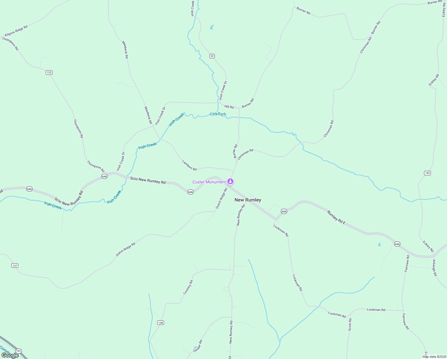 map of restaurants, bars, coffee shops, grocery stores, and more near 41240 Scio New Rumley Road in Scio