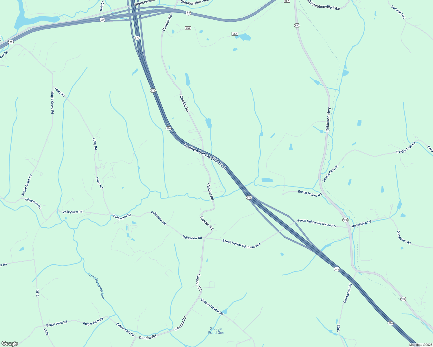 1400 Hidden Valley Road, Bulger PA Walk Score