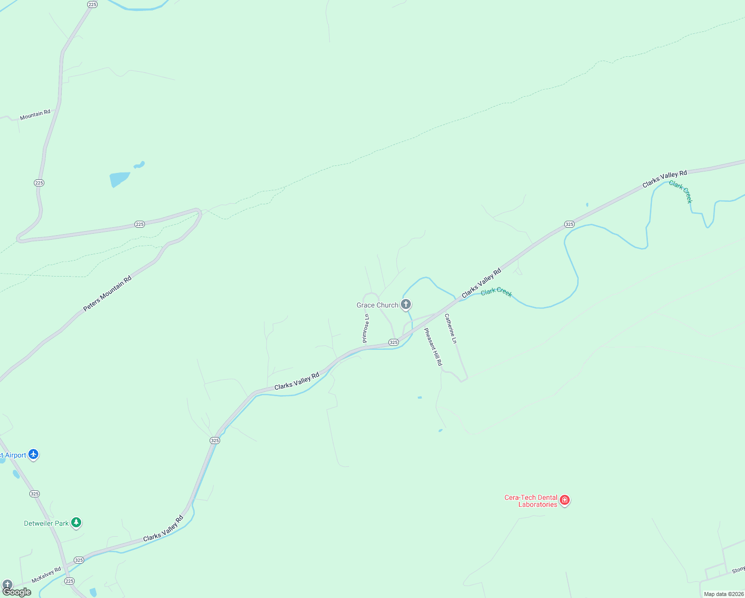 map of restaurants, bars, coffee shops, grocery stores, and more near 1801 Primrose Lane in Dauphin
