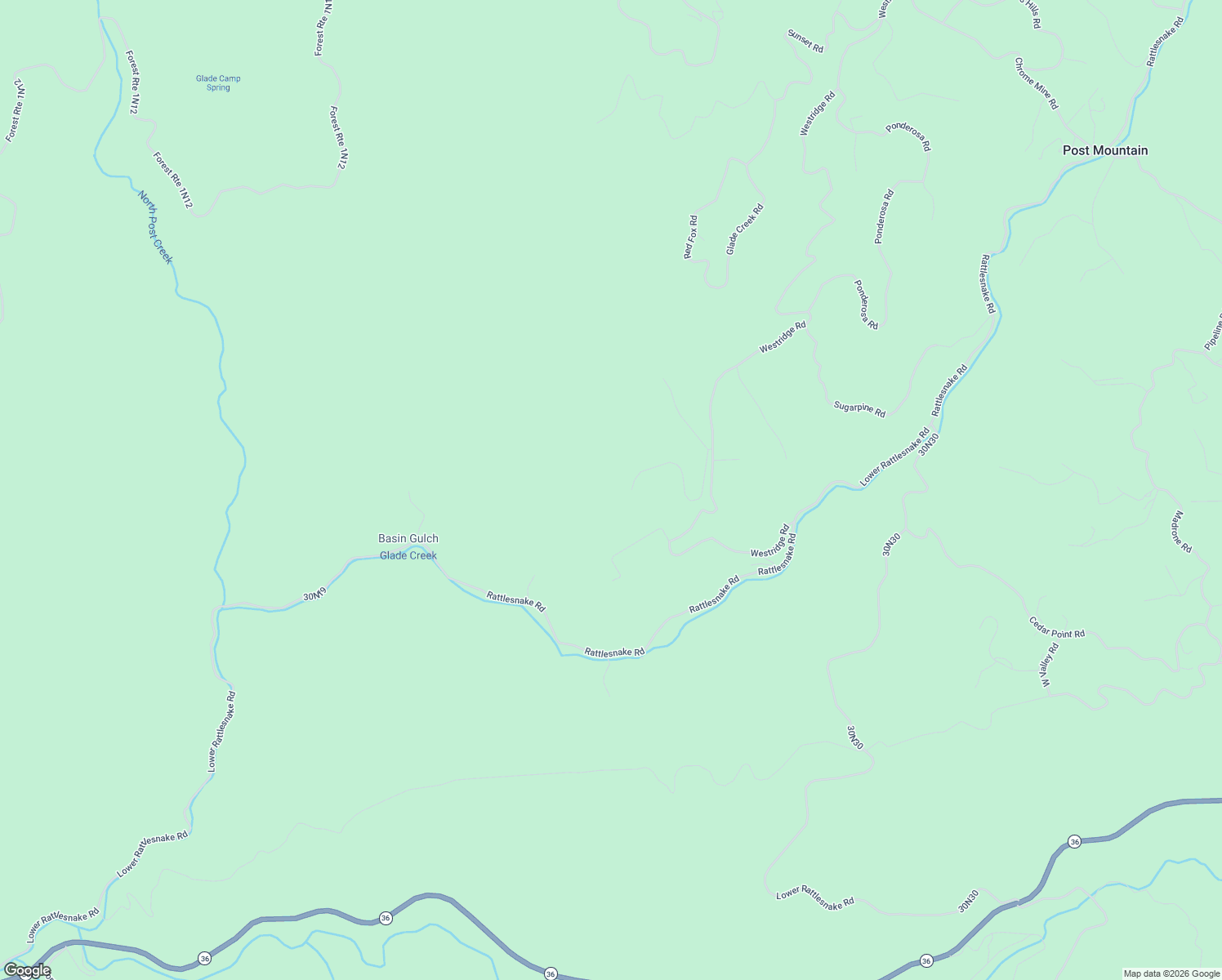 map of restaurants, bars, coffee shops, grocery stores, and more near Sandridge Court in Hayfork