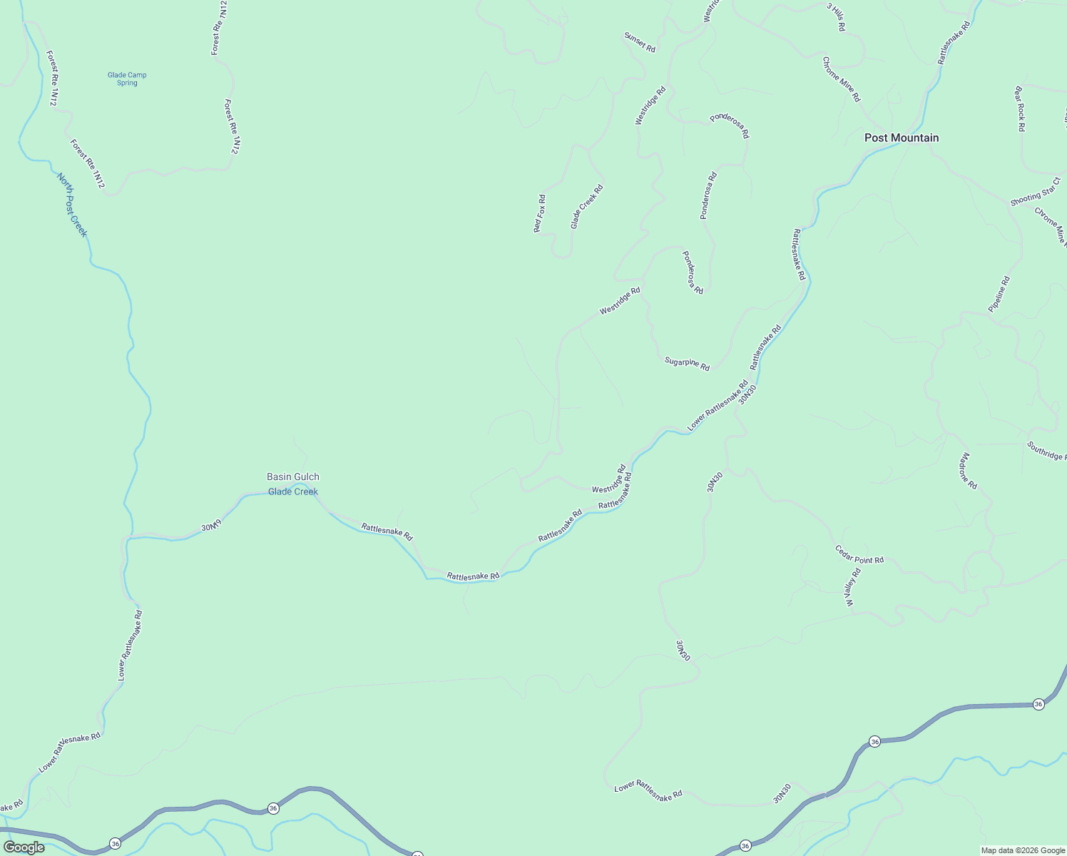 map of restaurants, bars, coffee shops, grocery stores, and more near Sandridge Ct in Hayfork