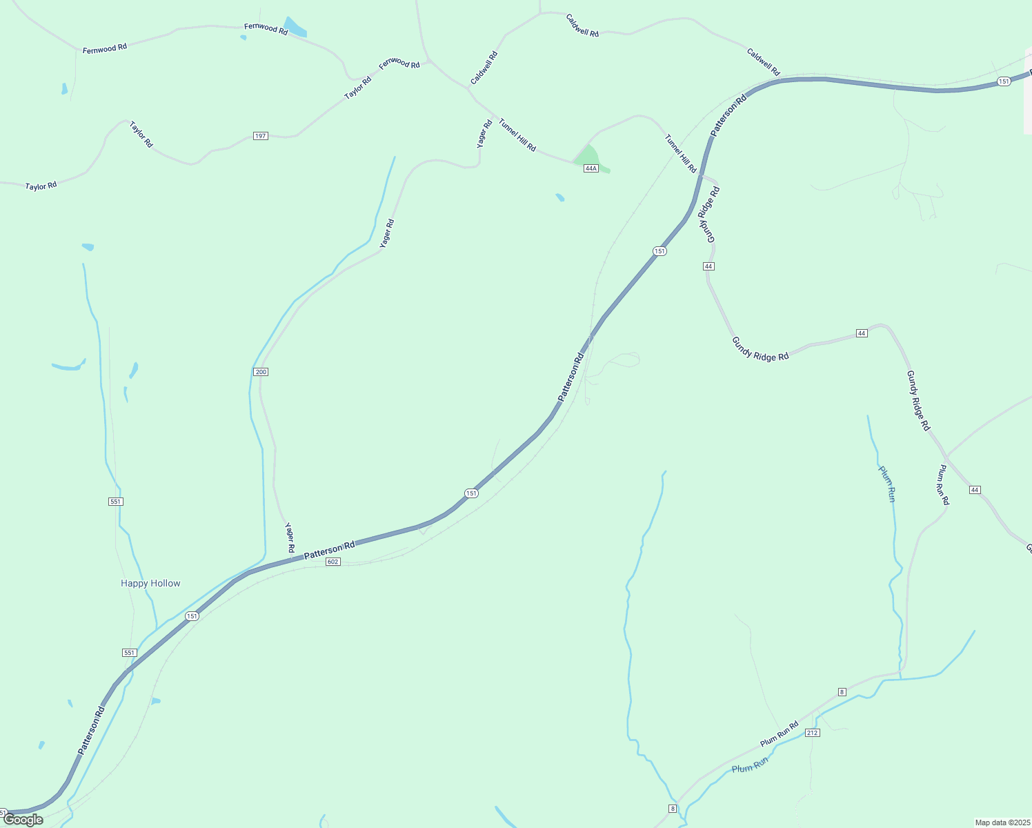 map of restaurants, bars, coffee shops, grocery stores, and more near 31402 Patterson Road in Dennison