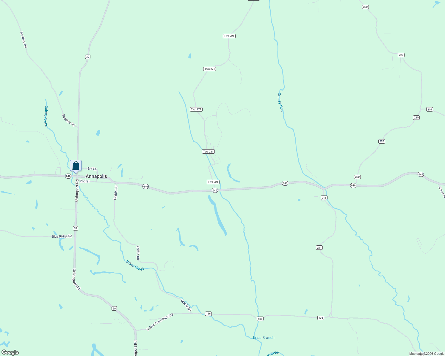 map of restaurants, bars, coffee shops, grocery stores, and more near 7499 Ohio 646 in Bloomingdale