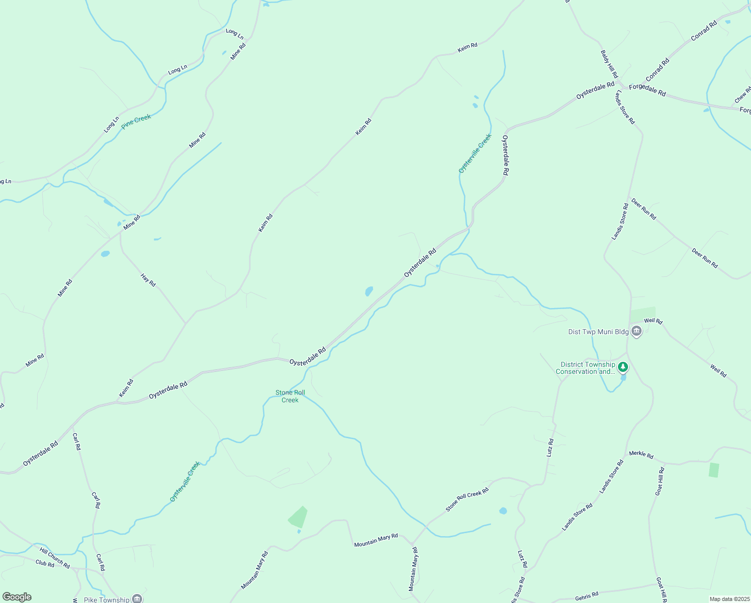 map of restaurants, bars, coffee shops, grocery stores, and more near 269 Oysterdale Road in Boyertown