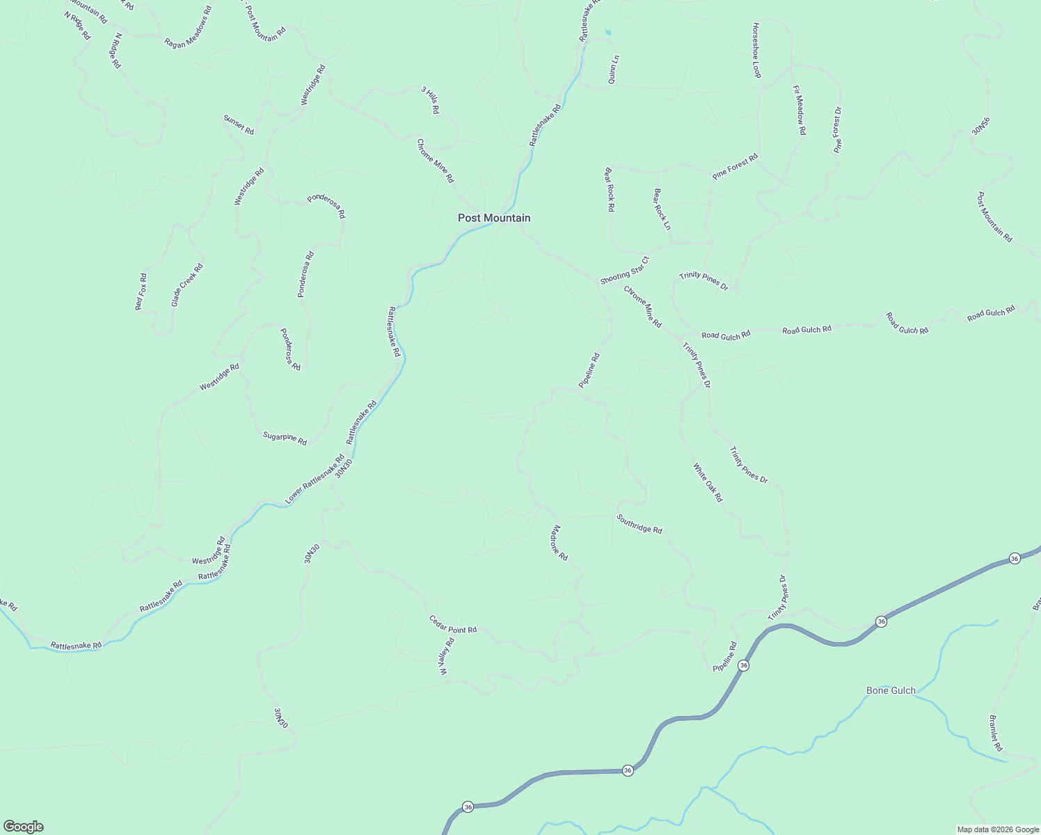 map of restaurants, bars, coffee shops, grocery stores, and more near Pipeline Rd in Hayfork