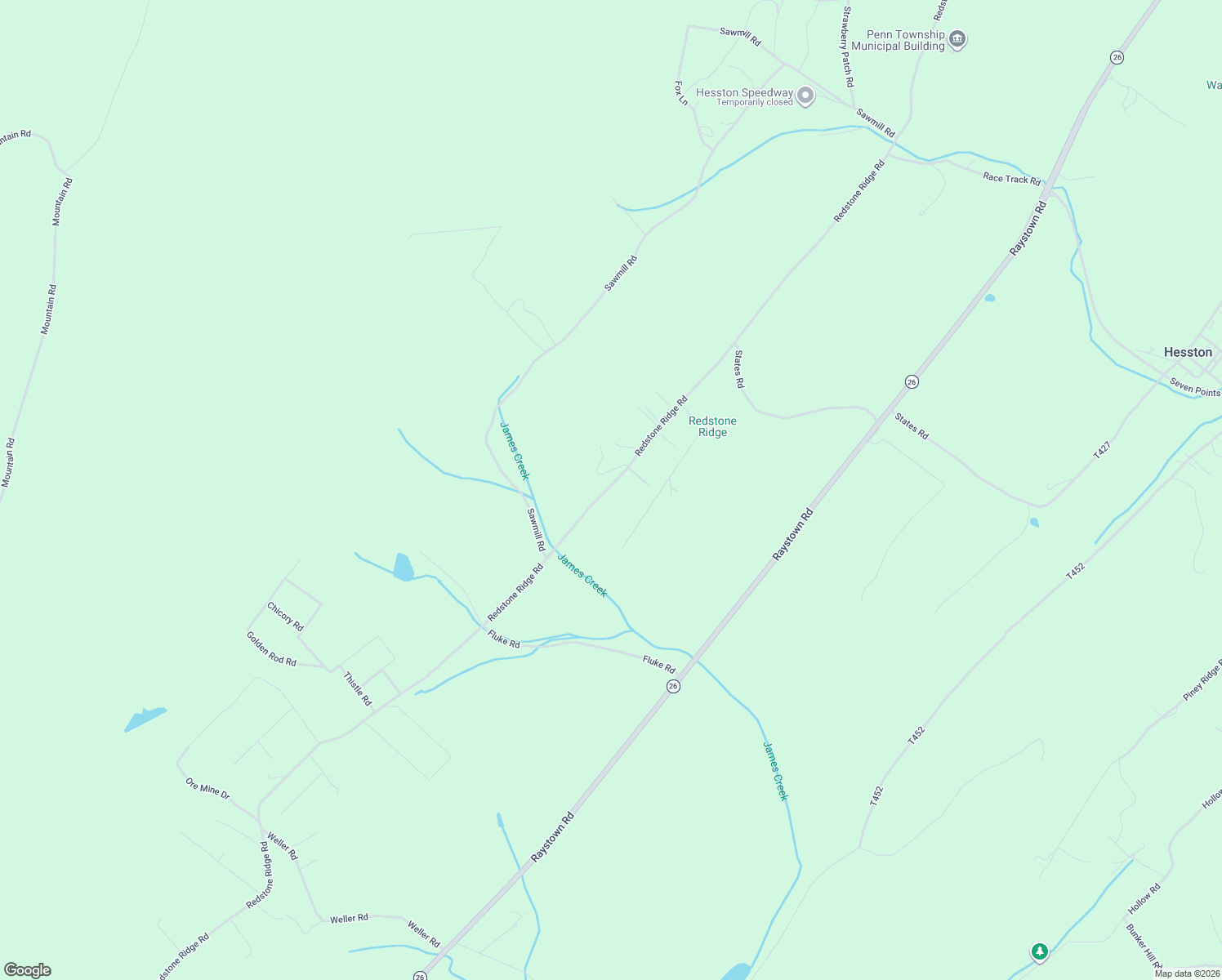 map of restaurants, bars, coffee shops, grocery stores, and more near 13109 Redstone Ridge Road in Hesston