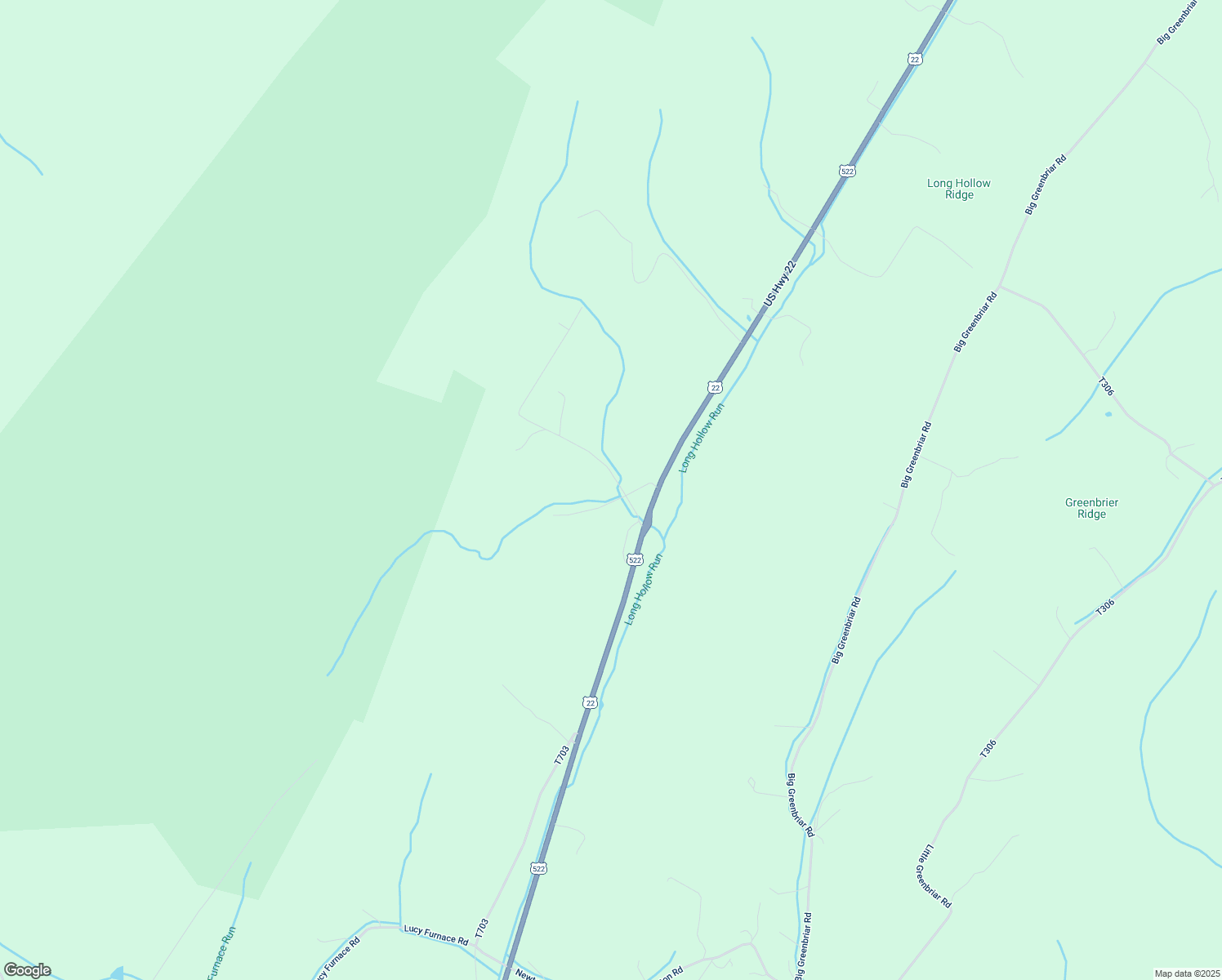 map of restaurants, bars, coffee shops, grocery stores, and more near 70 Rhone Road in McVeytown