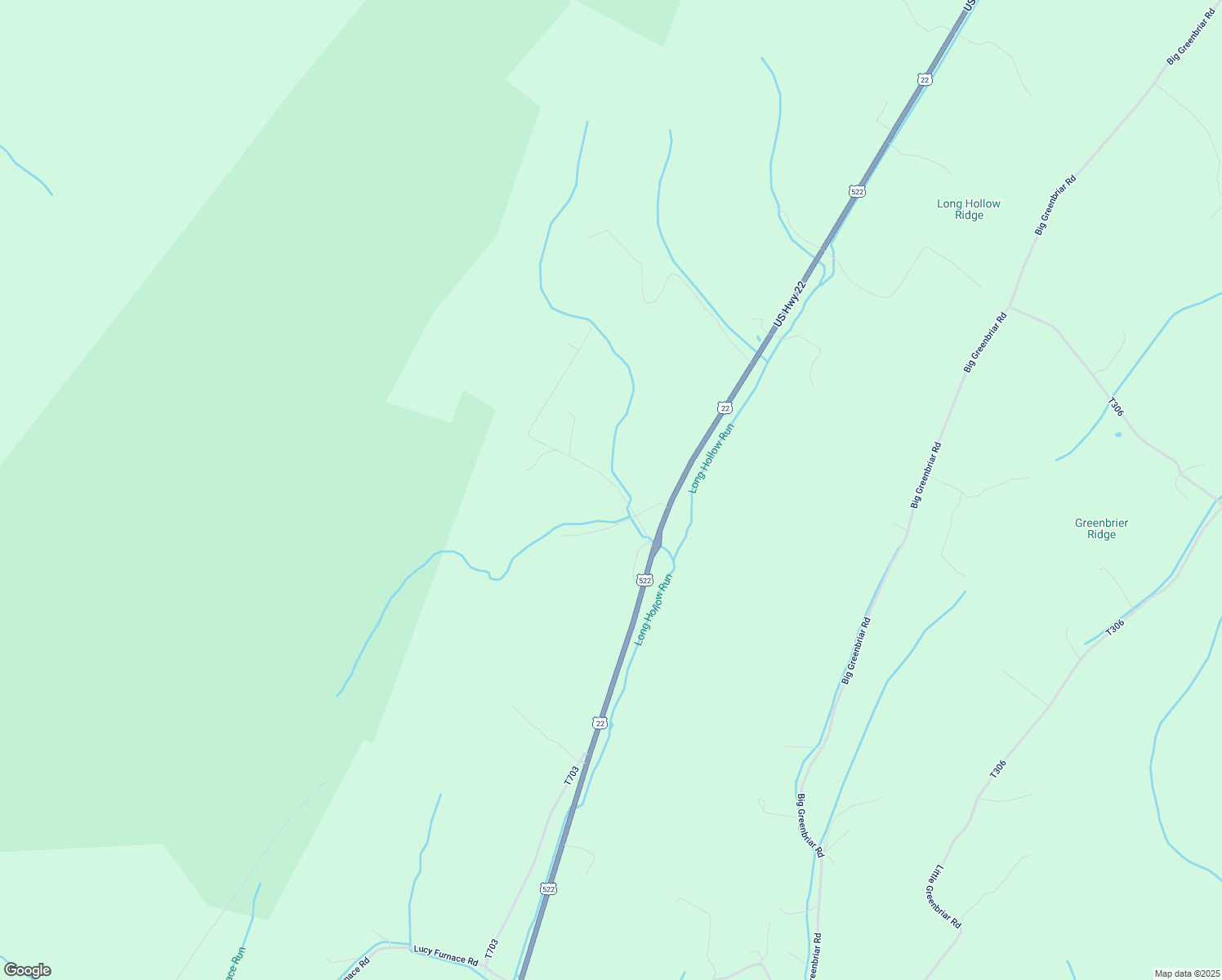 map of restaurants, bars, coffee shops, grocery stores, and more near 70 Rhone Road in McVeytown
