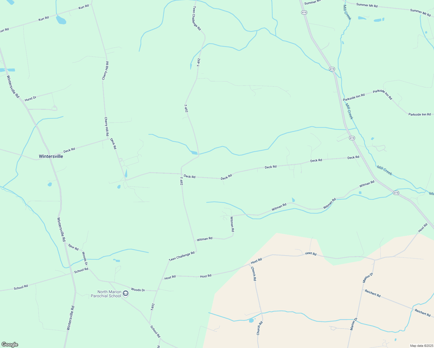 map of restaurants, bars, coffee shops, grocery stores, and more near 131 Deck Road in Womelsdorf