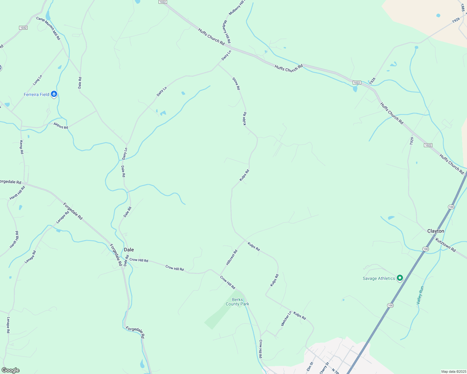 map of restaurants, bars, coffee shops, grocery stores, and more near 182 Kulps Road in Barto