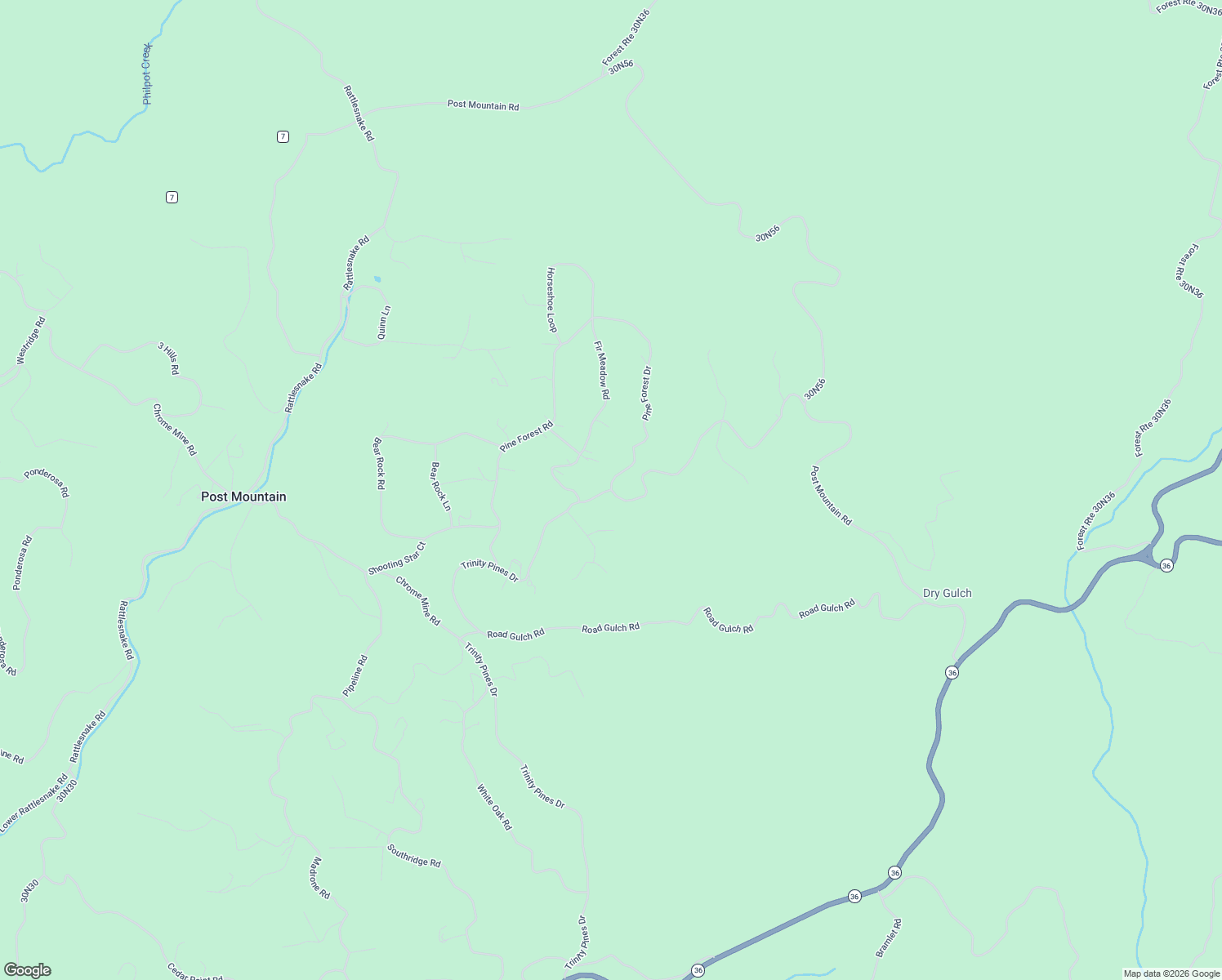 map of restaurants, bars, coffee shops, grocery stores, and more near 145 Pine Forest Drive in Platina