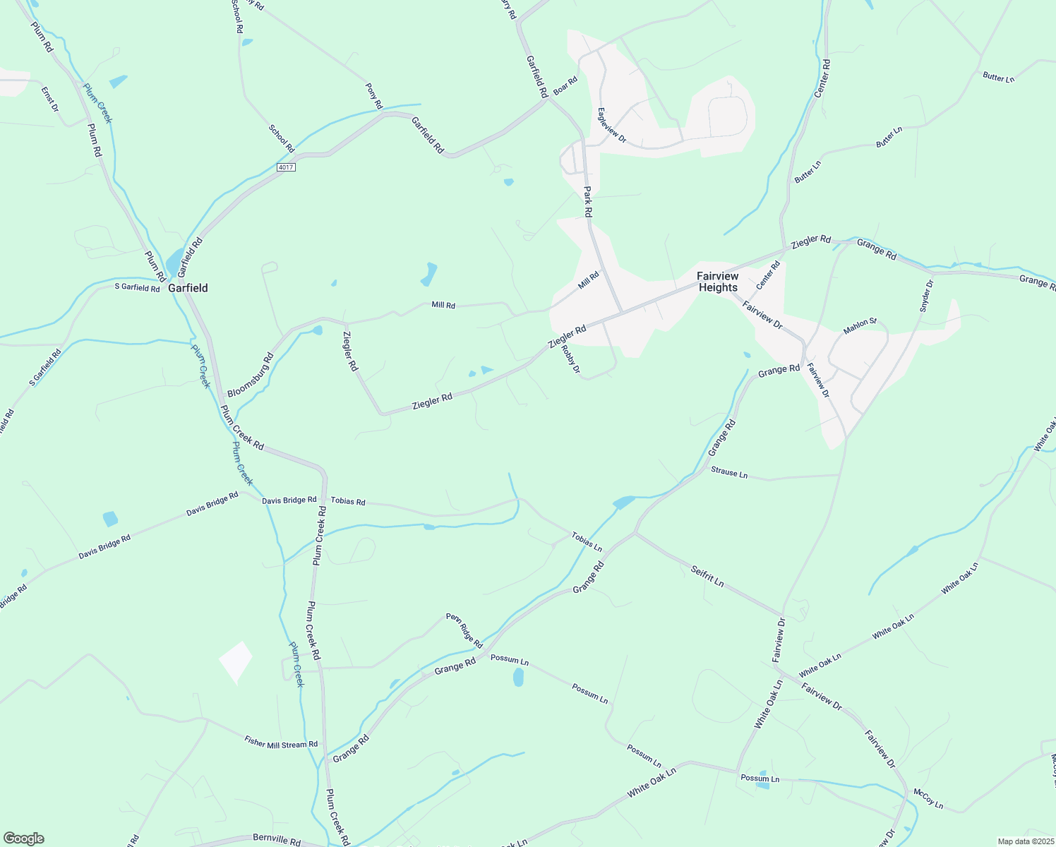 map of restaurants, bars, coffee shops, grocery stores, and more near 254 Ziegler Road in Leesport