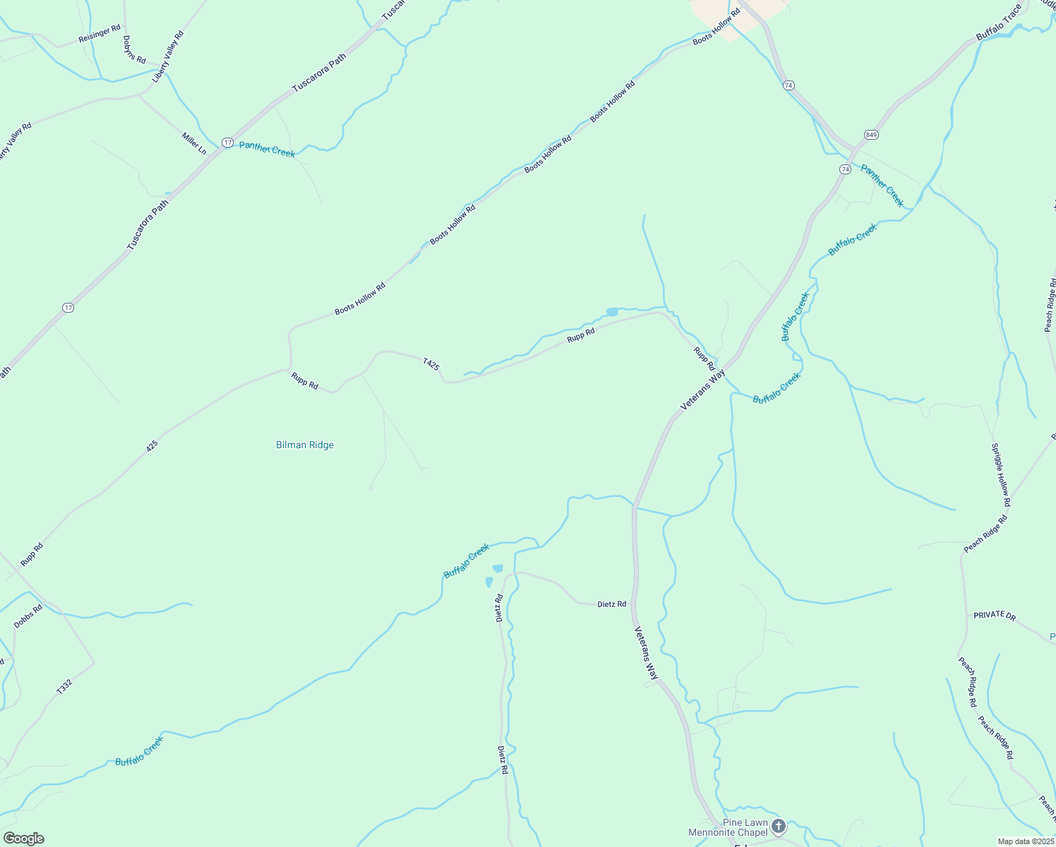 map of restaurants, bars, coffee shops, grocery stores, and more near 723 Rupp Road in Elliottsburg