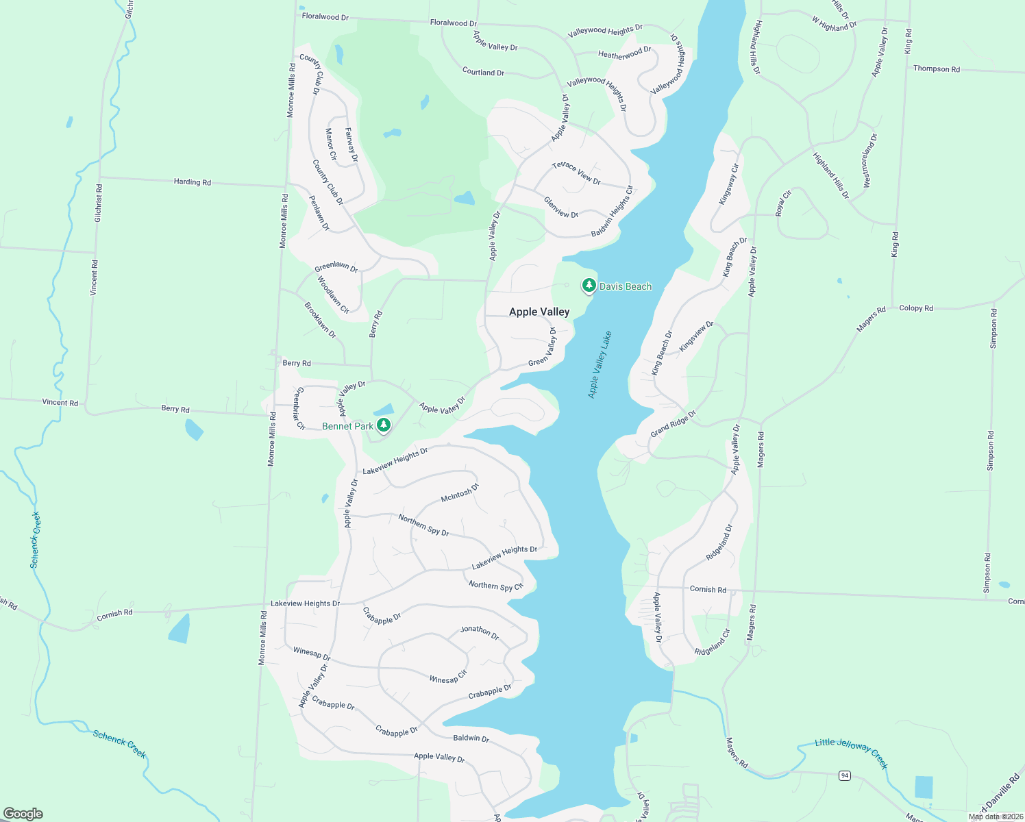 map of restaurants, bars, coffee shops, grocery stores, and more near 406 Greenacre Circle in Howard