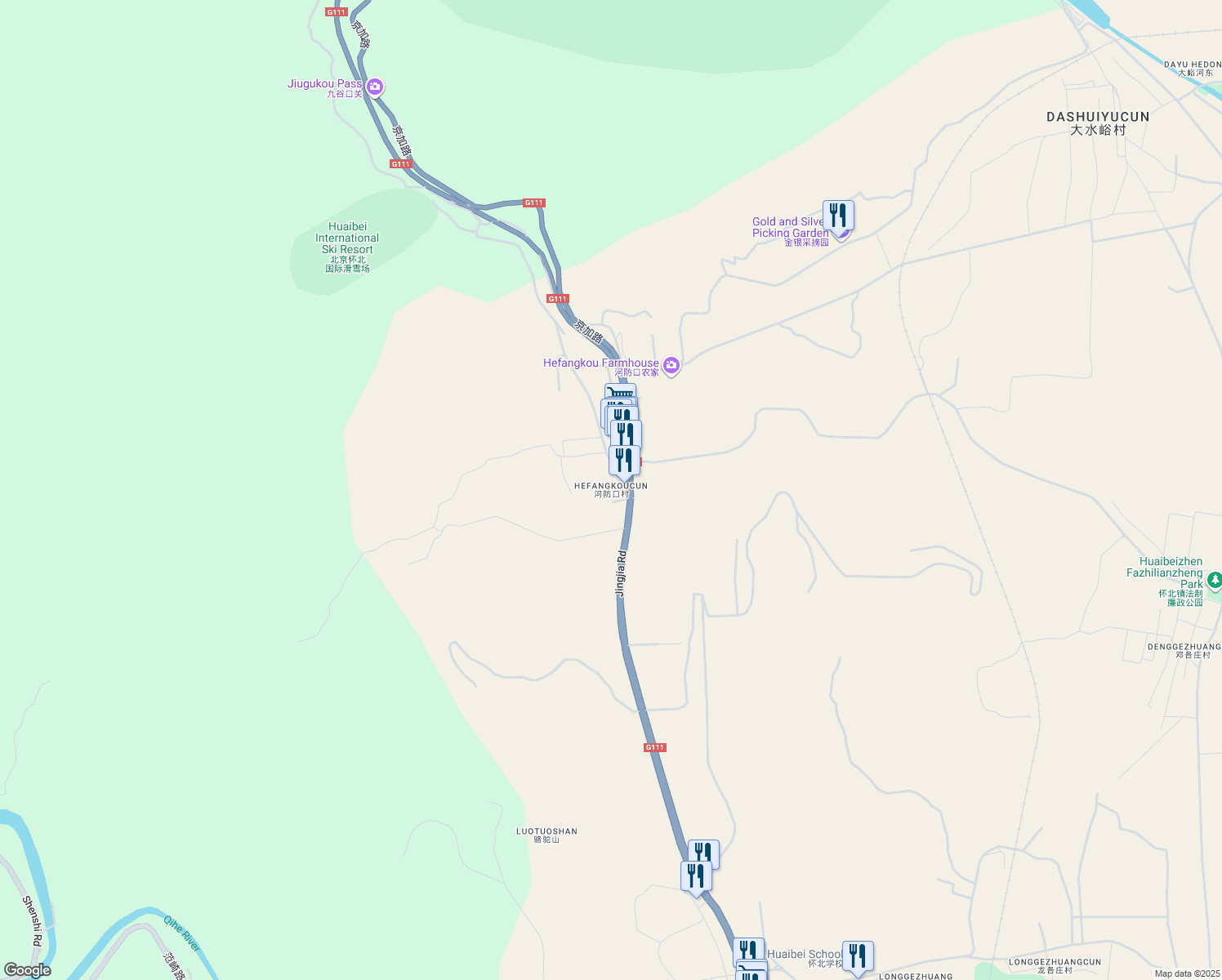 map of restaurants, bars, coffee shops, grocery stores, and more near in 