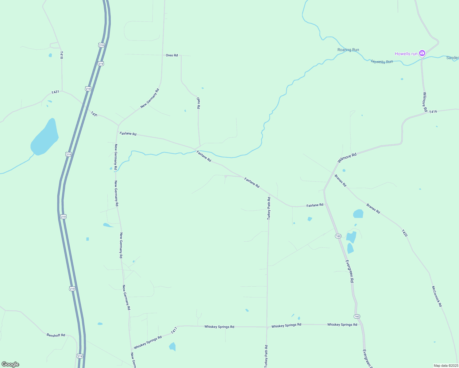map of restaurants, bars, coffee shops, grocery stores, and more near 151 Charlies Road in Summerhill